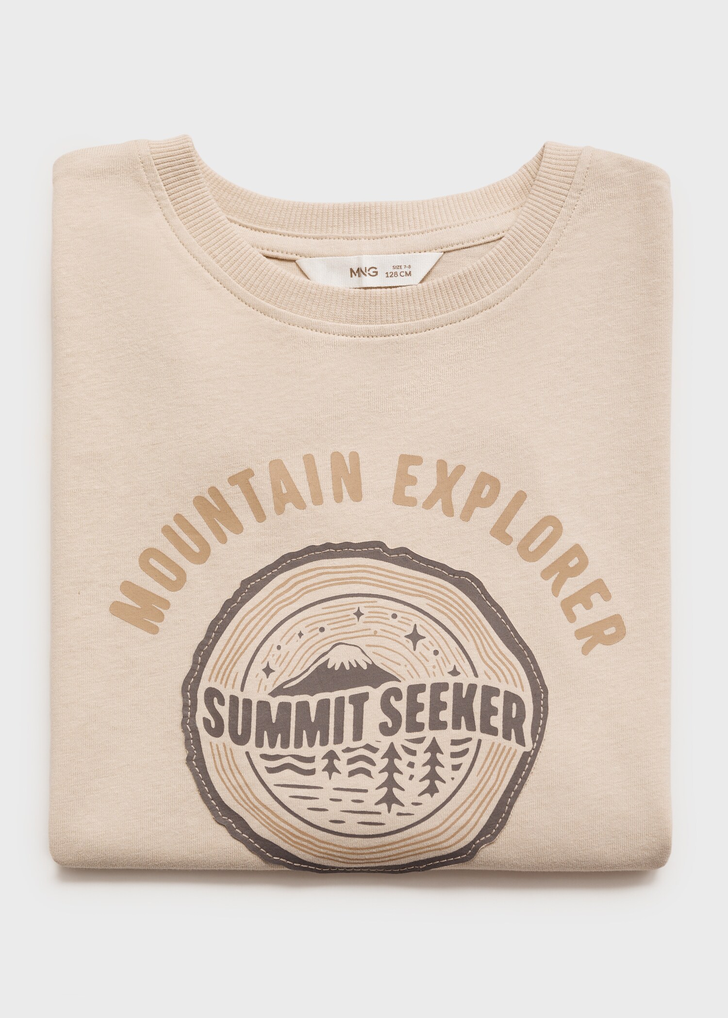 Printed cotton-blend T-shirt - Details of the article 0