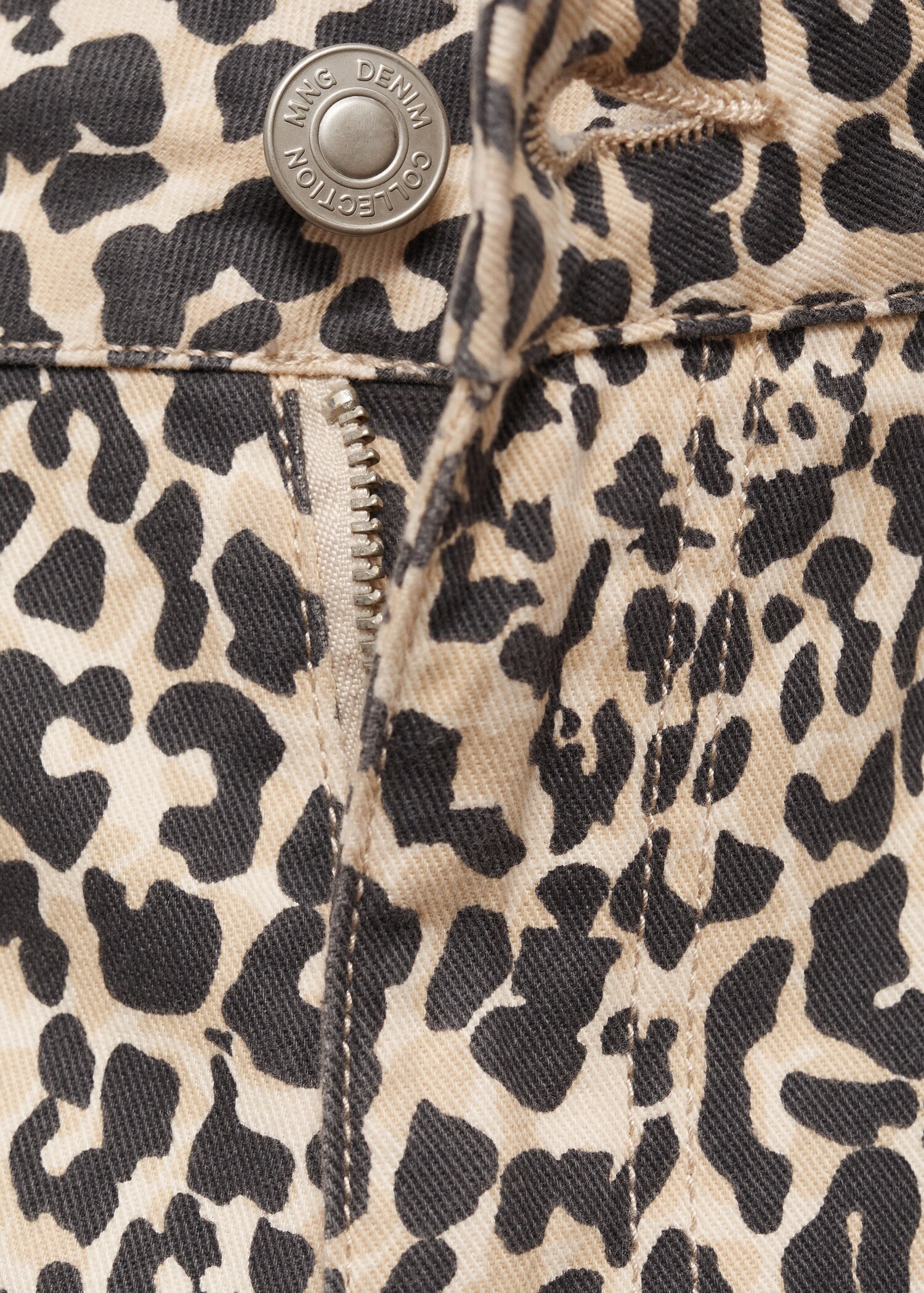 Leopard straight pants - Details of the article 8