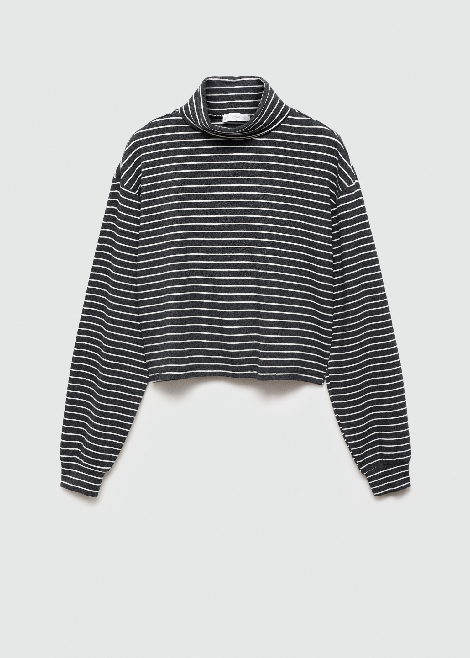 Gestreiftes Rollkragen-Shirt - Artikel ohne Model