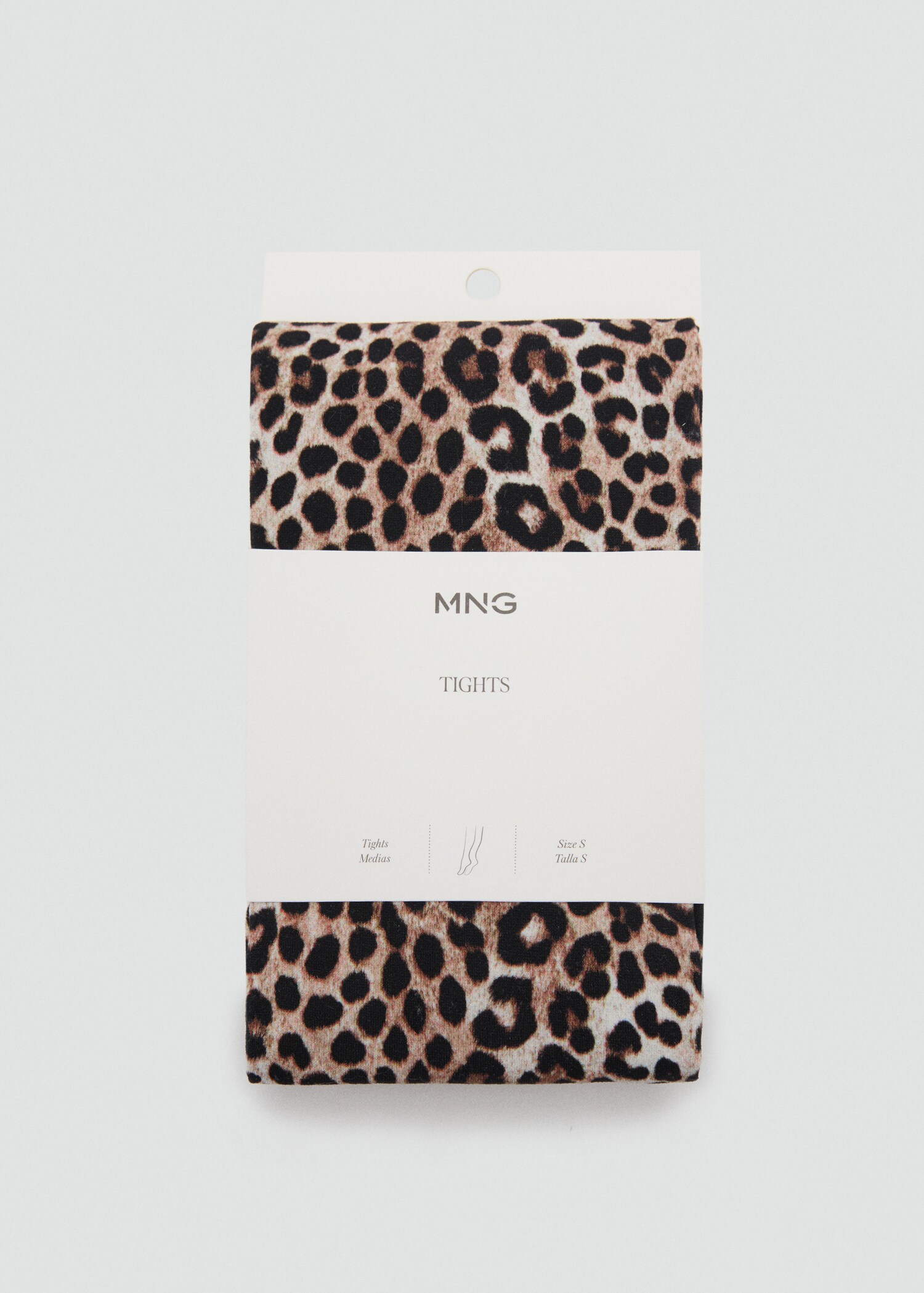 Leopard-print tights - Details of the article 2