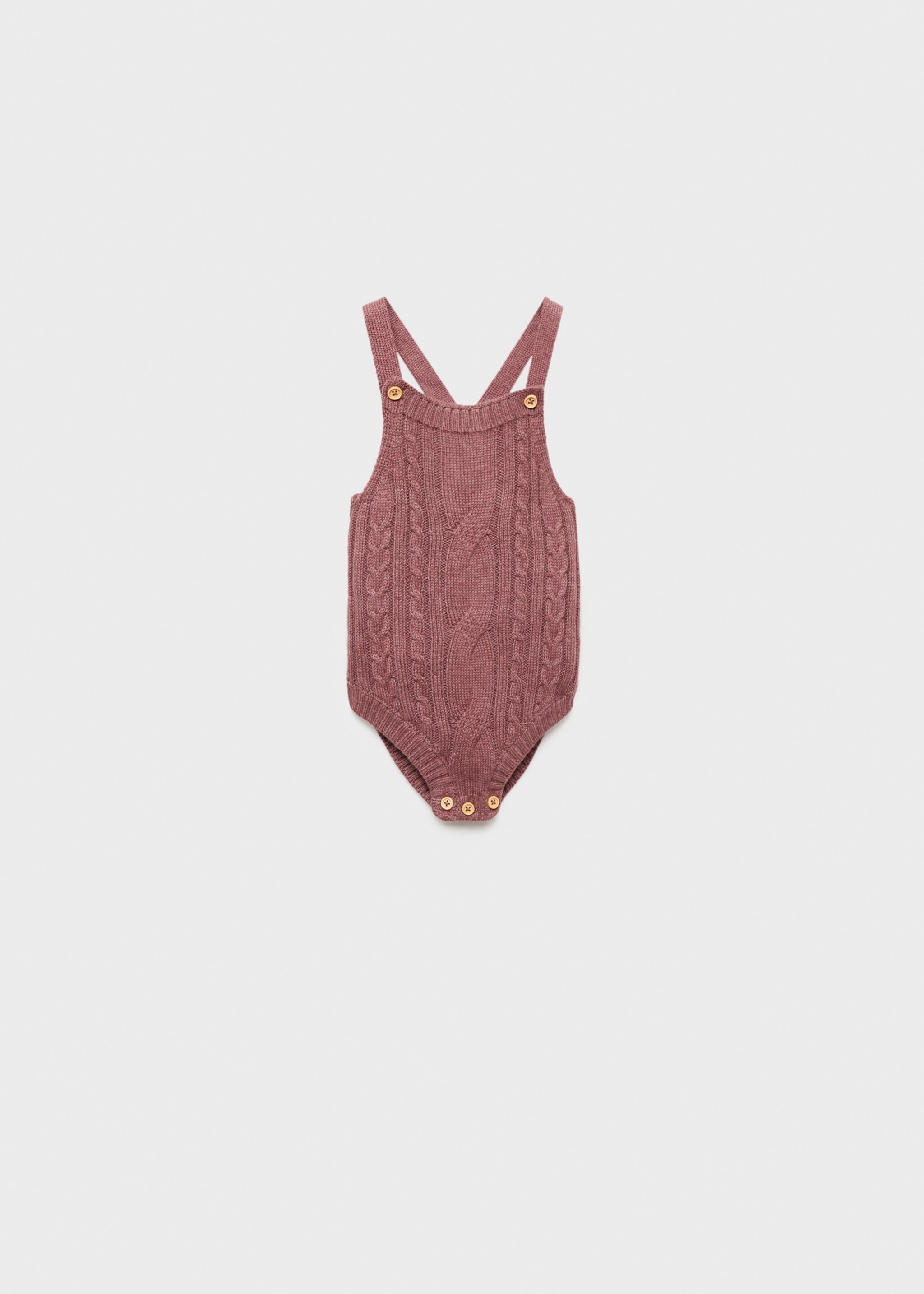 Cable-knit romper - Article without model