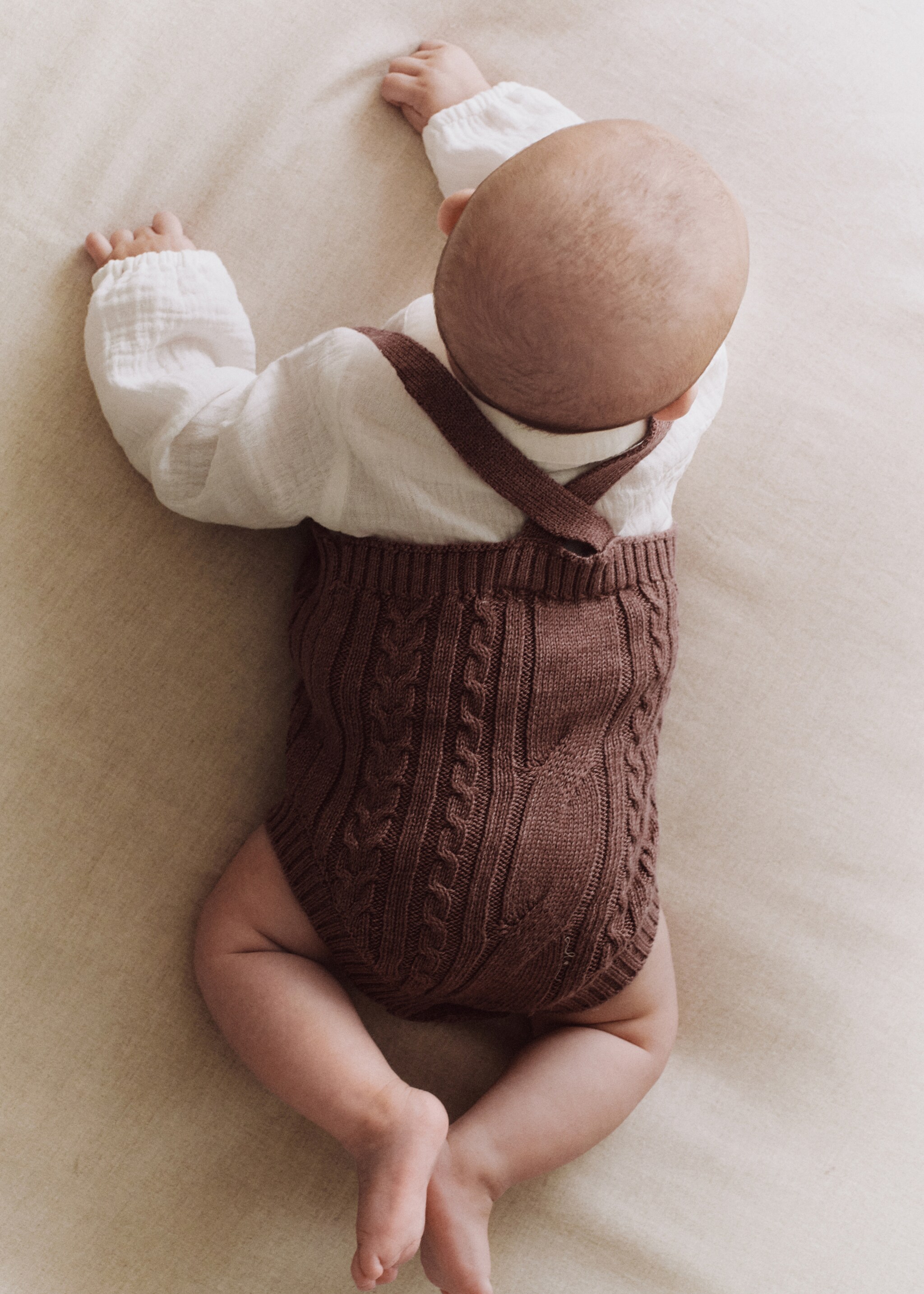Cable-knit romper - Details of the article 5