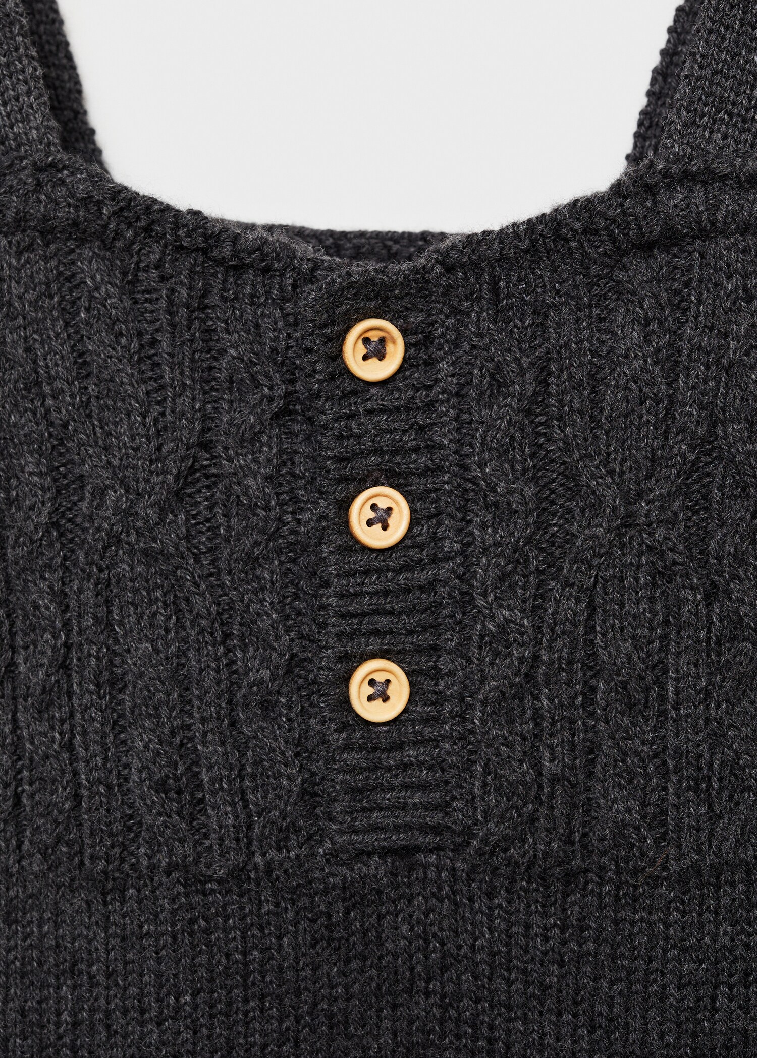 Cotton-knit romper - Details of the article 8