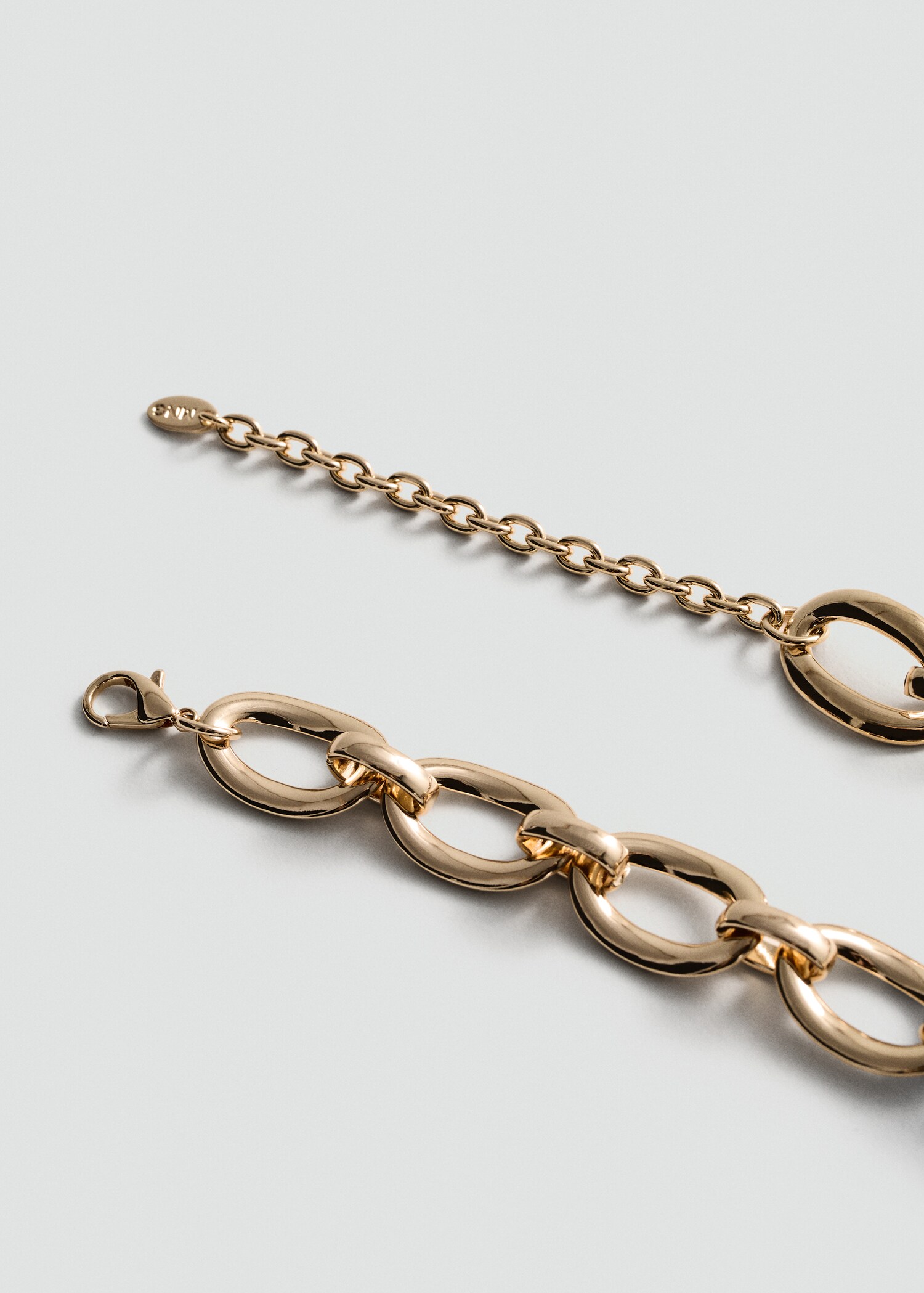 Link chain necklace - Medium plane