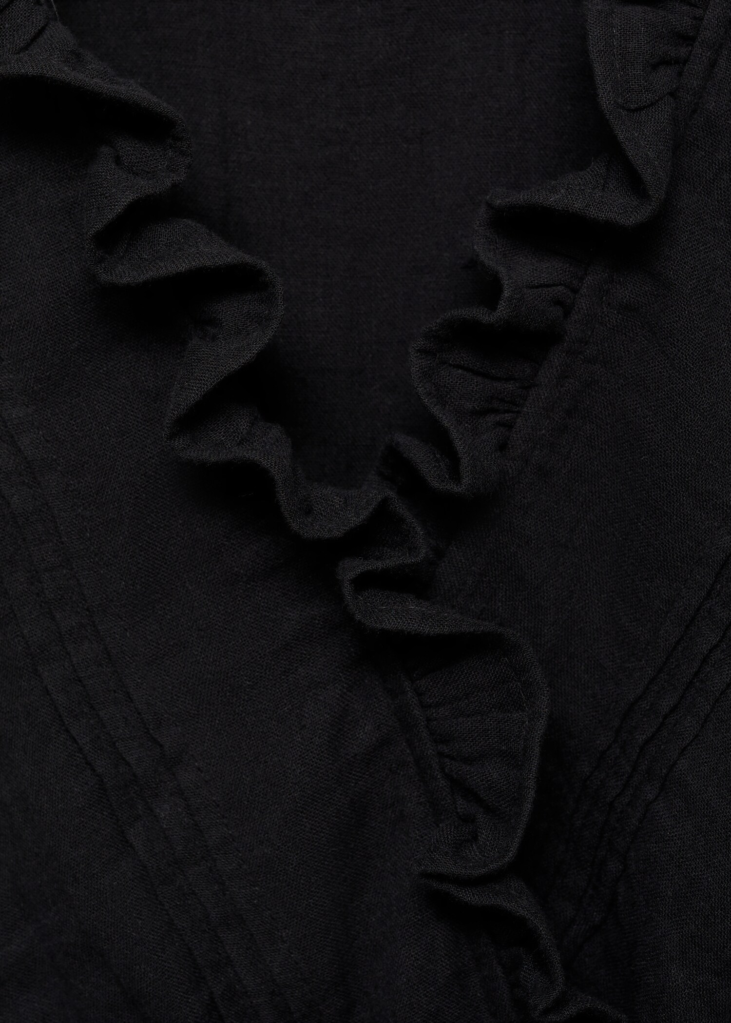 Wrap V-neckline blouse - Details of the article 8