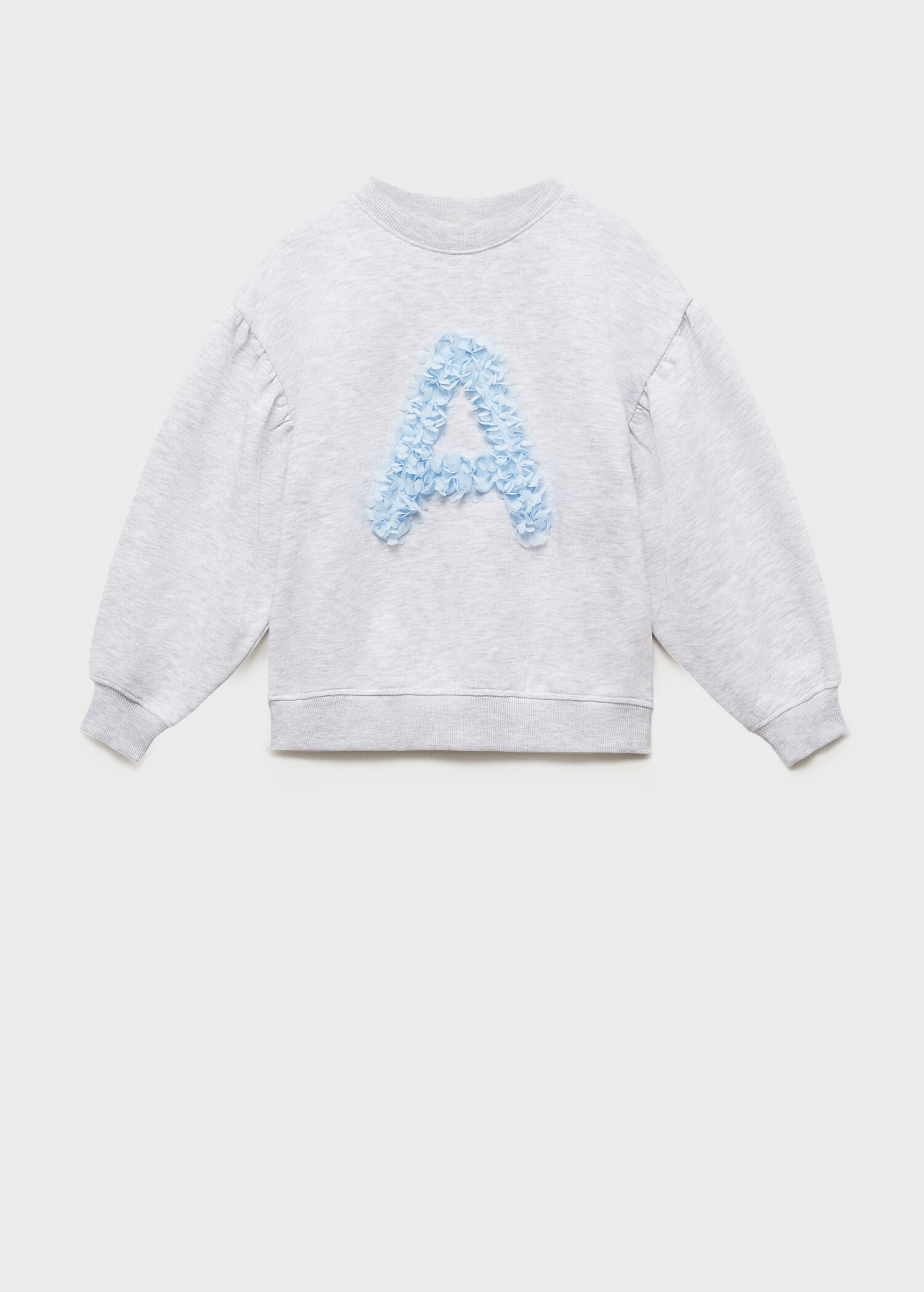Printed embossed sweatshirt - Article without model