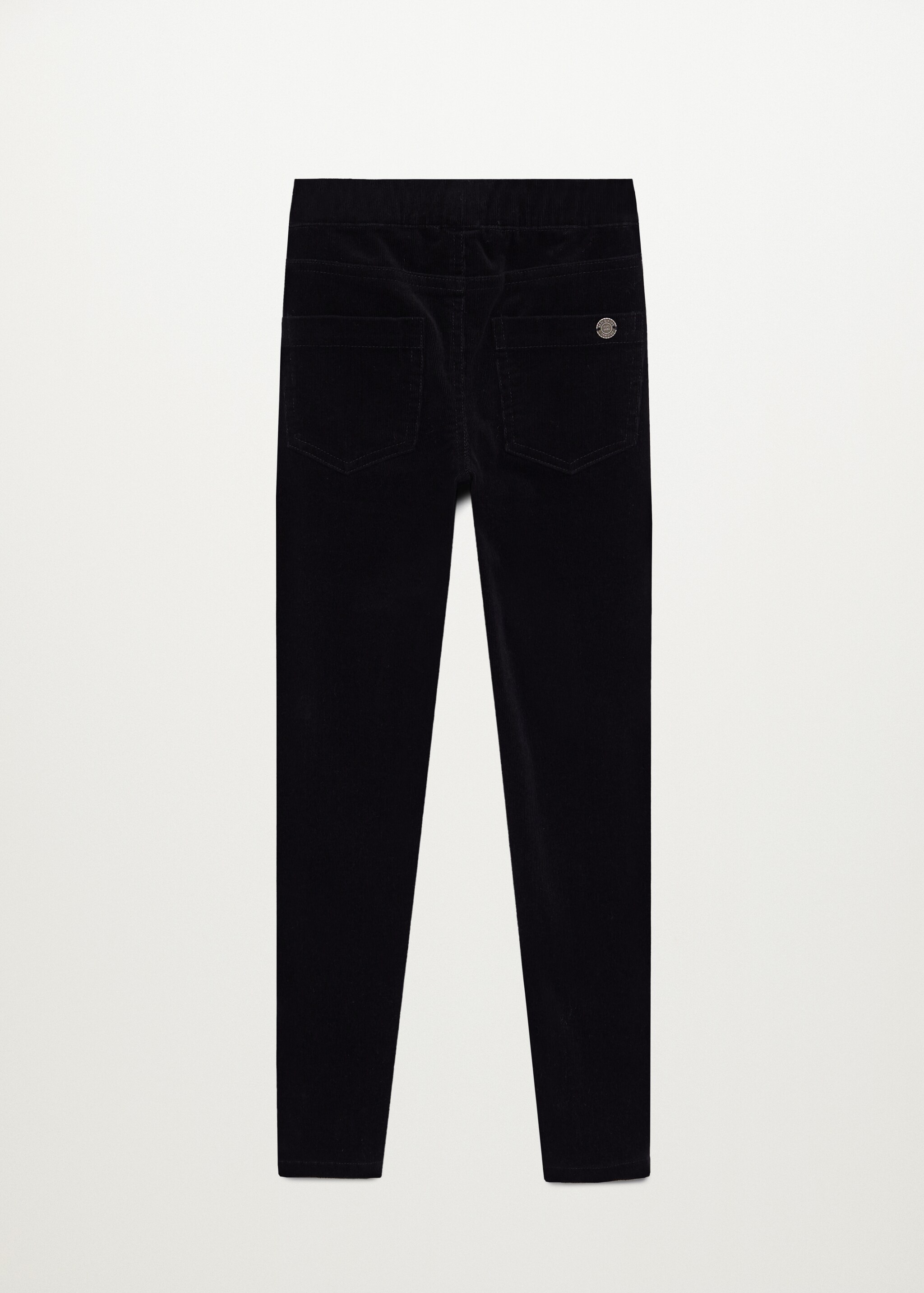 Pantalón pitillo micropana - Reverso del artículo