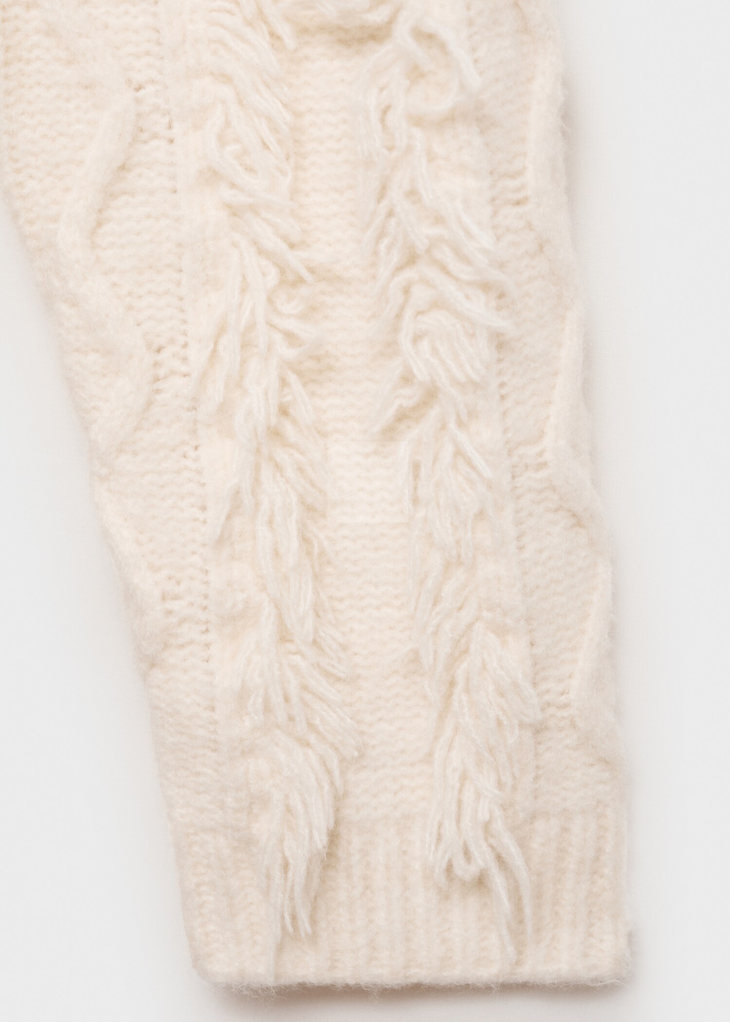 Strickpullover mit Fransen - Detail des Artikels 0
