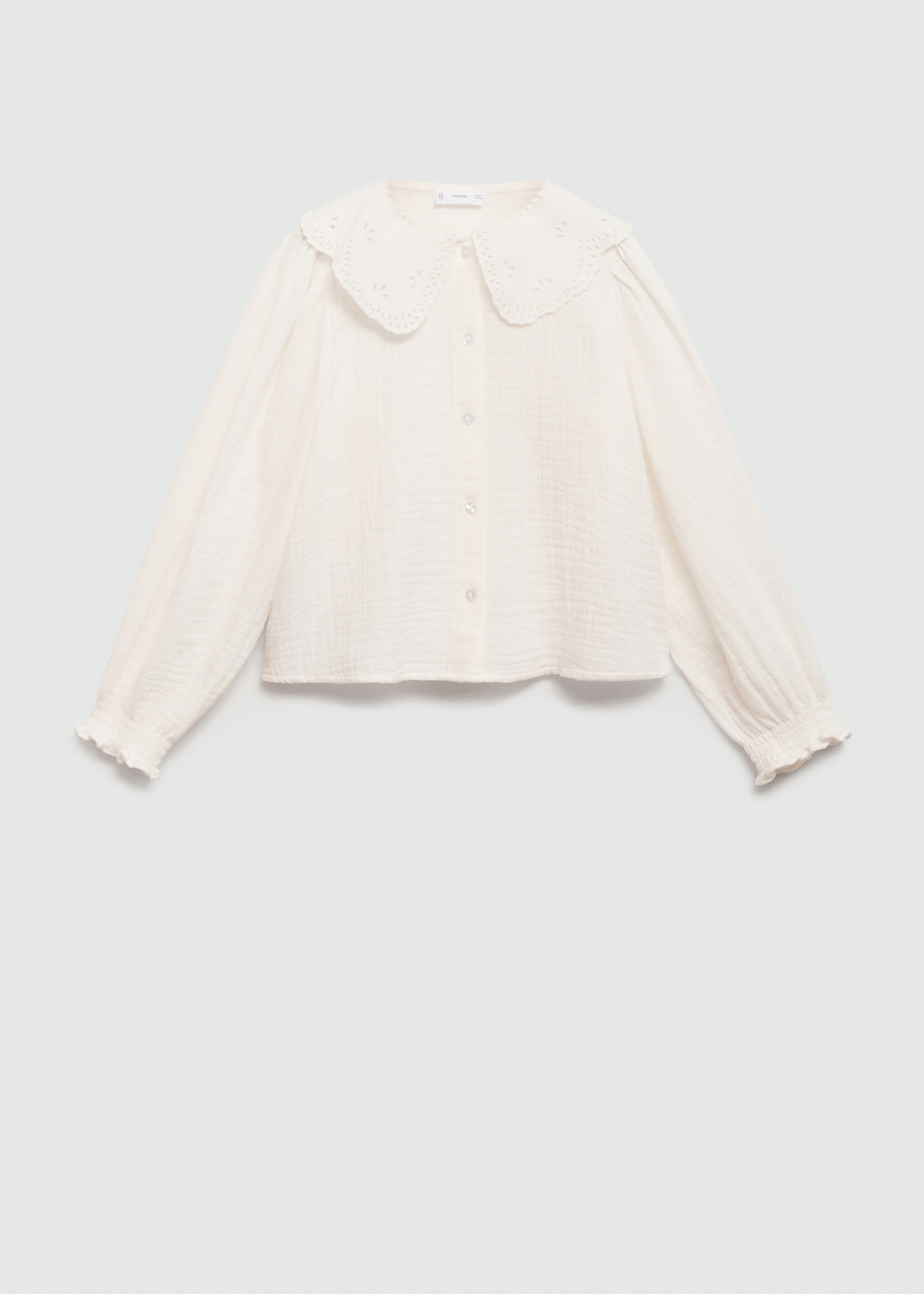 Blouse met geborduurde details - Artikel zonder model