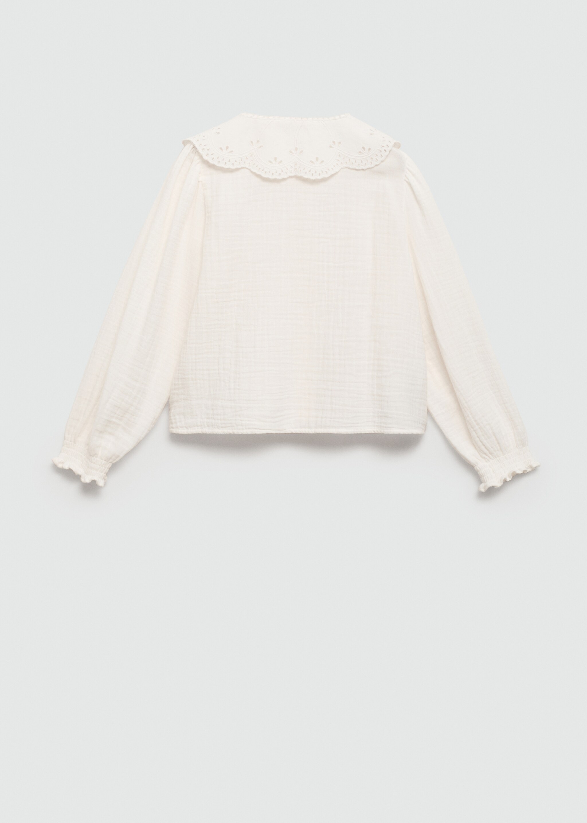 Blouse met geborduurde details - Achterkant van het artikel