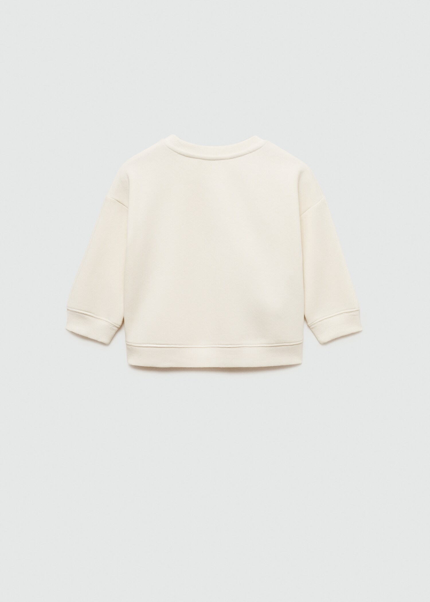 Sweatshirt mit Tiermotiv - Rückseite des Artikels