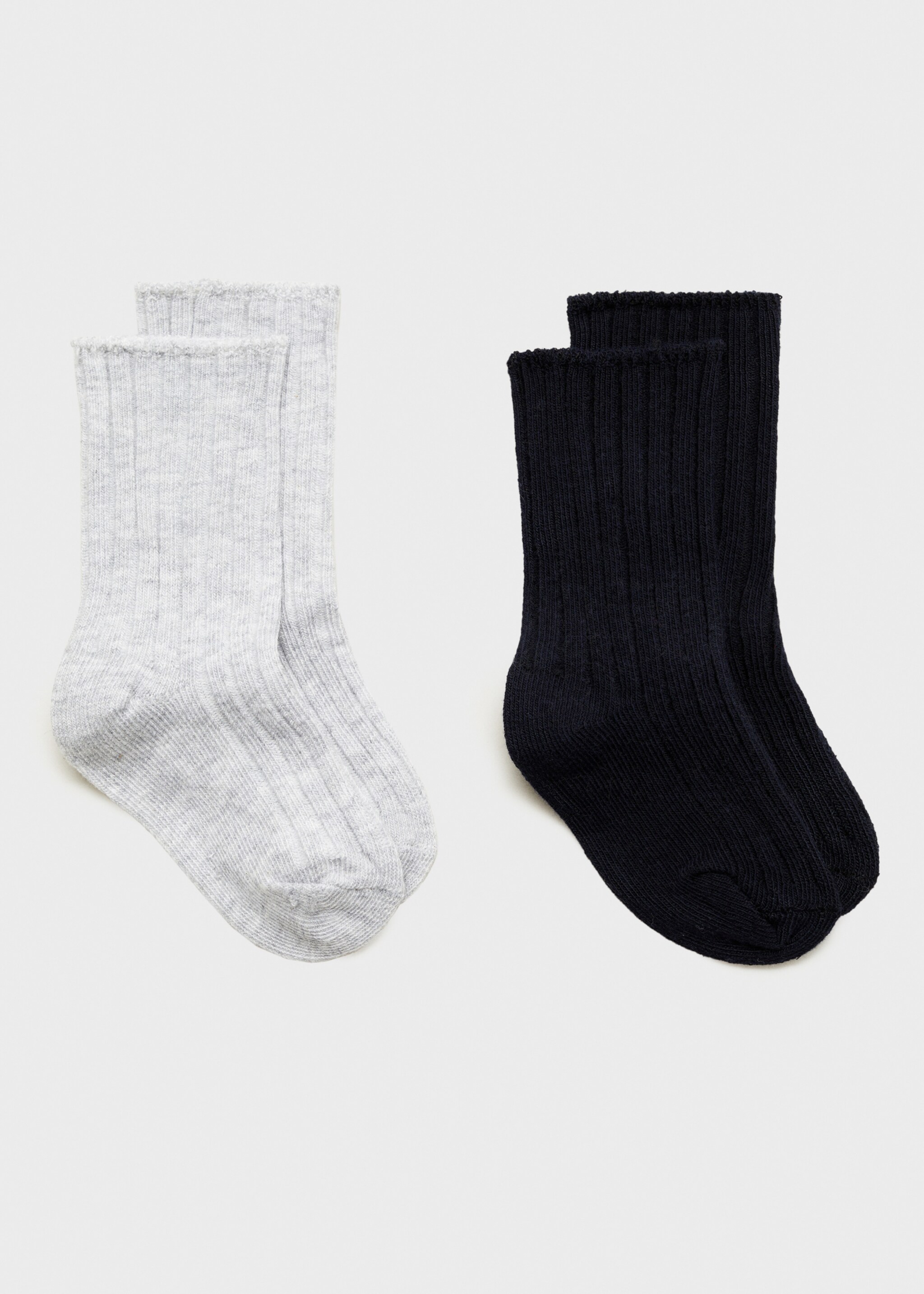 2 pack ribbed socks - Article without model