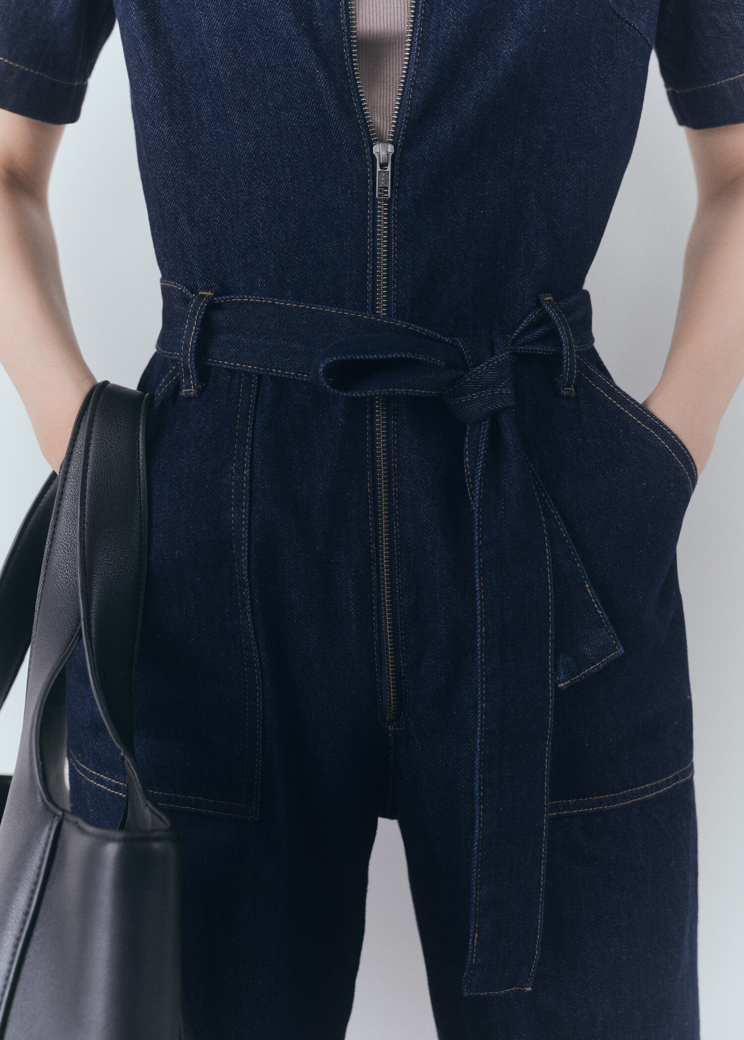Combinaison en jean rinse wash - Détail de l'article 6