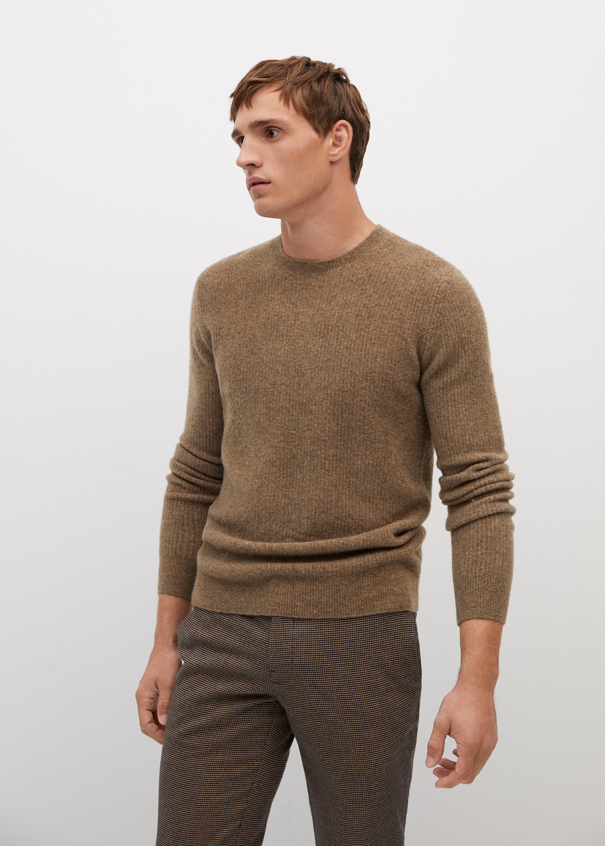 Jersey textura rayas - Plano medio