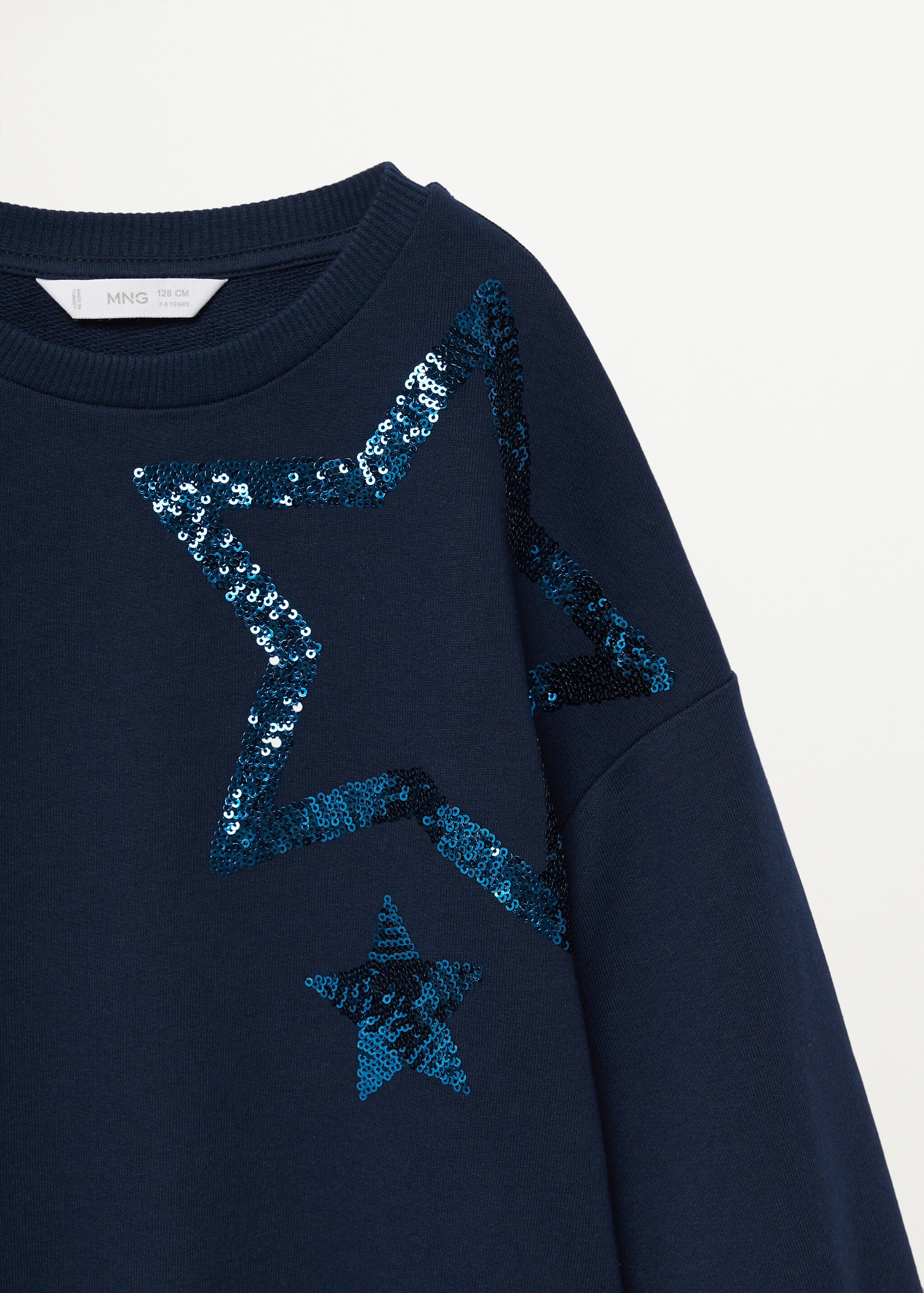 Sudadera algodón orgánico lentejuelas - Detalle del artículo 8