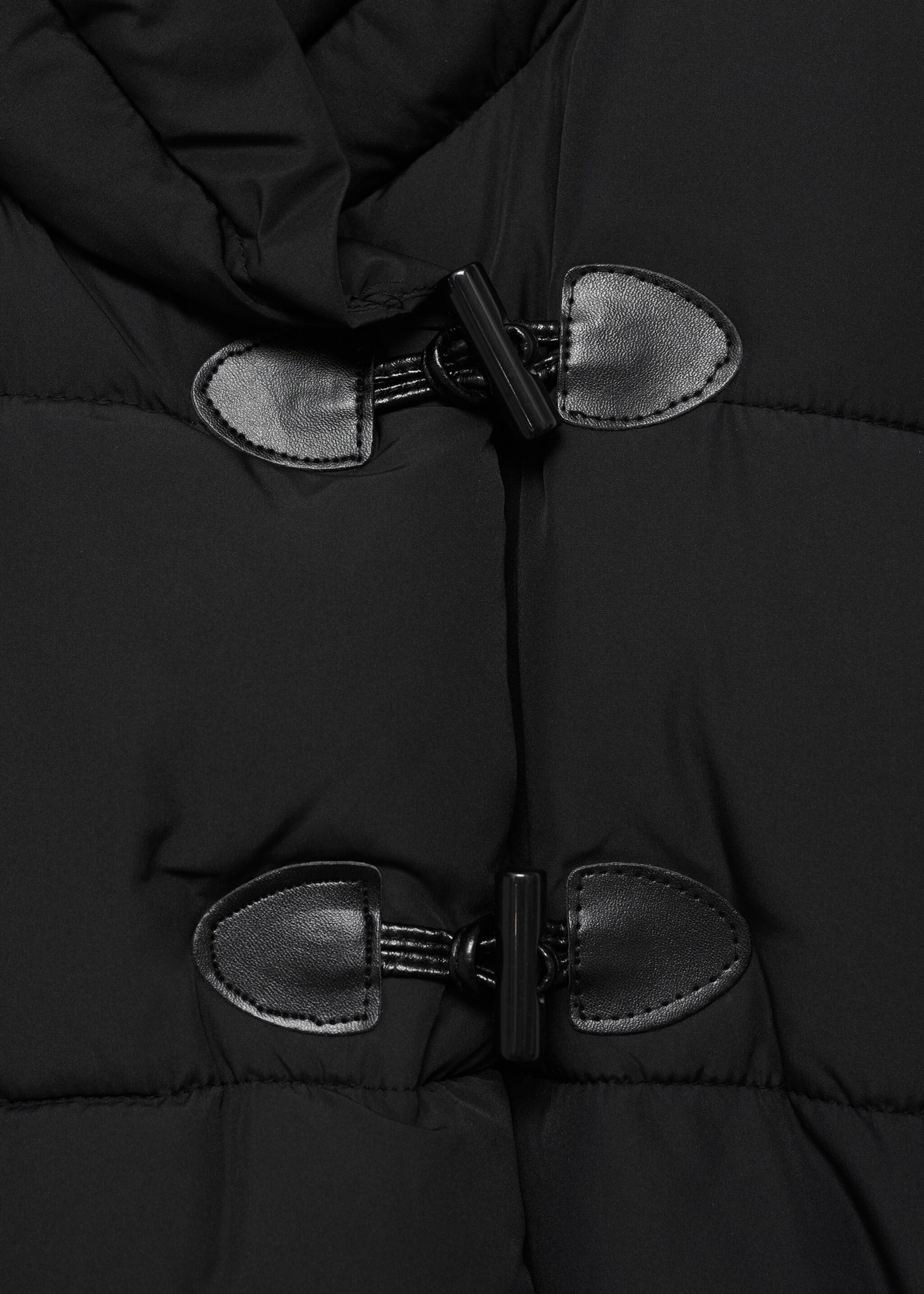 Anorak matelassé boutons - Détail de l'article 8, Noir. Ref: 77036720-00.