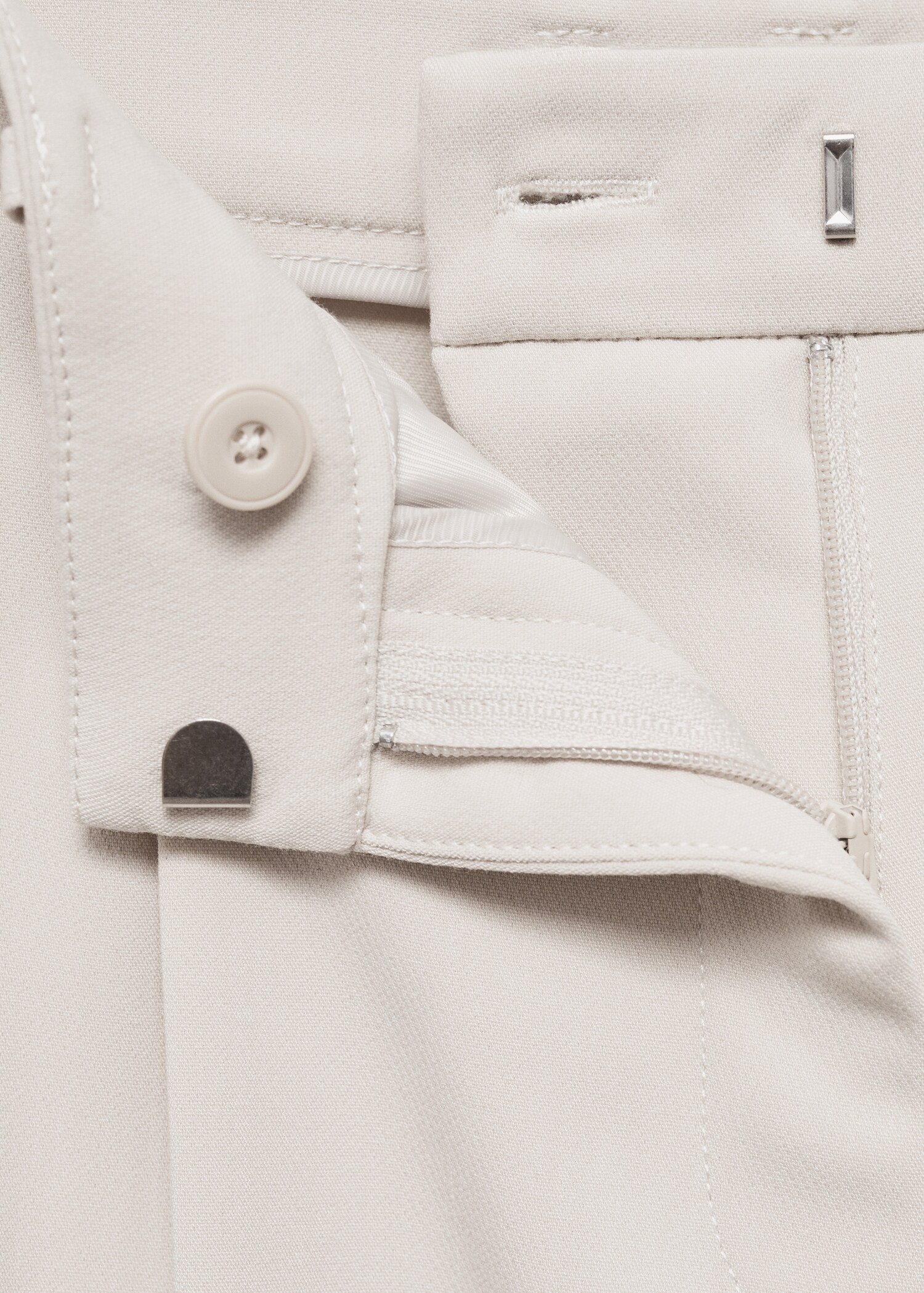 Straight-fit pleated trousers - Details of the article 8