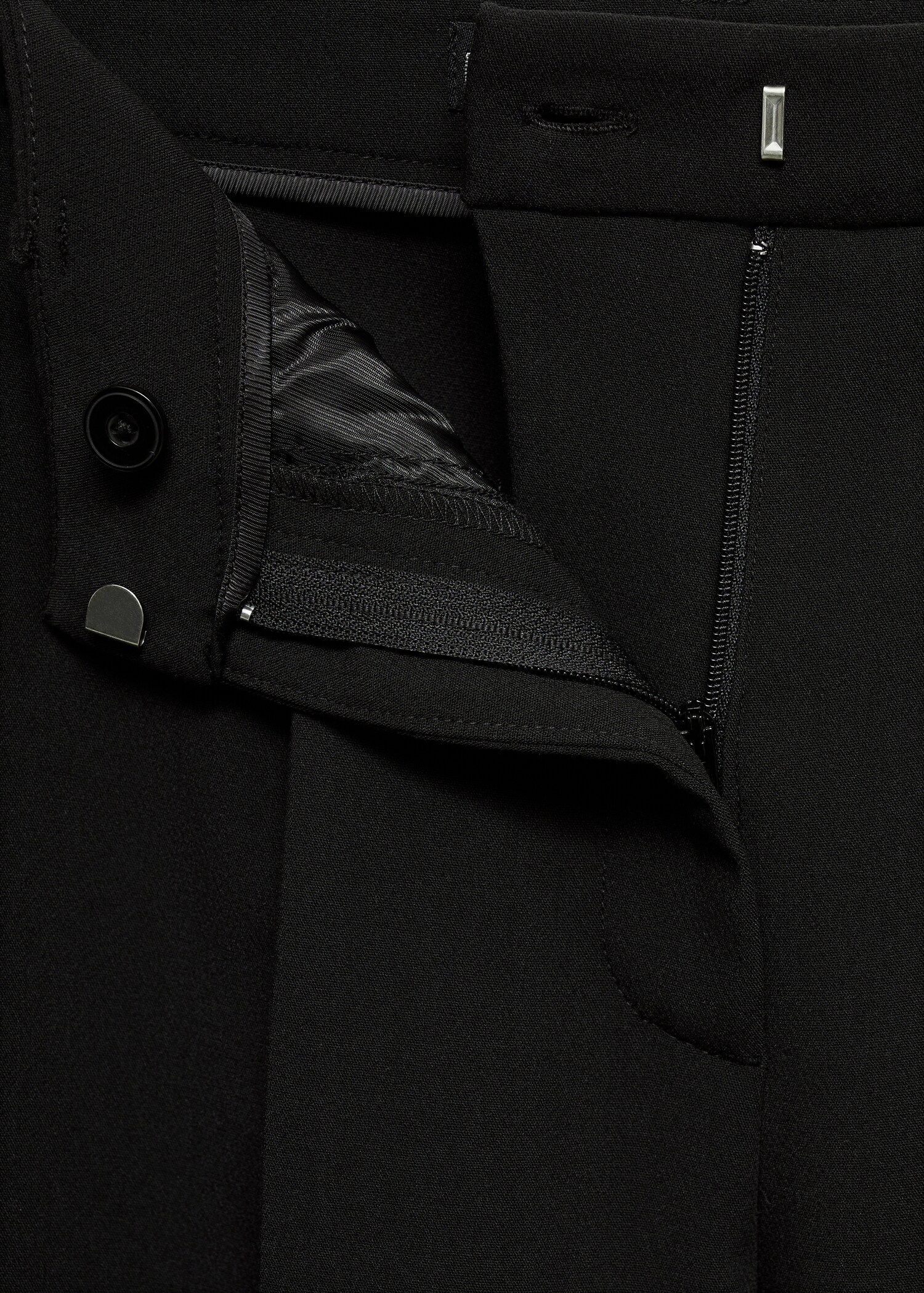 Straight-fit pleated trousers - Details of the article 8
