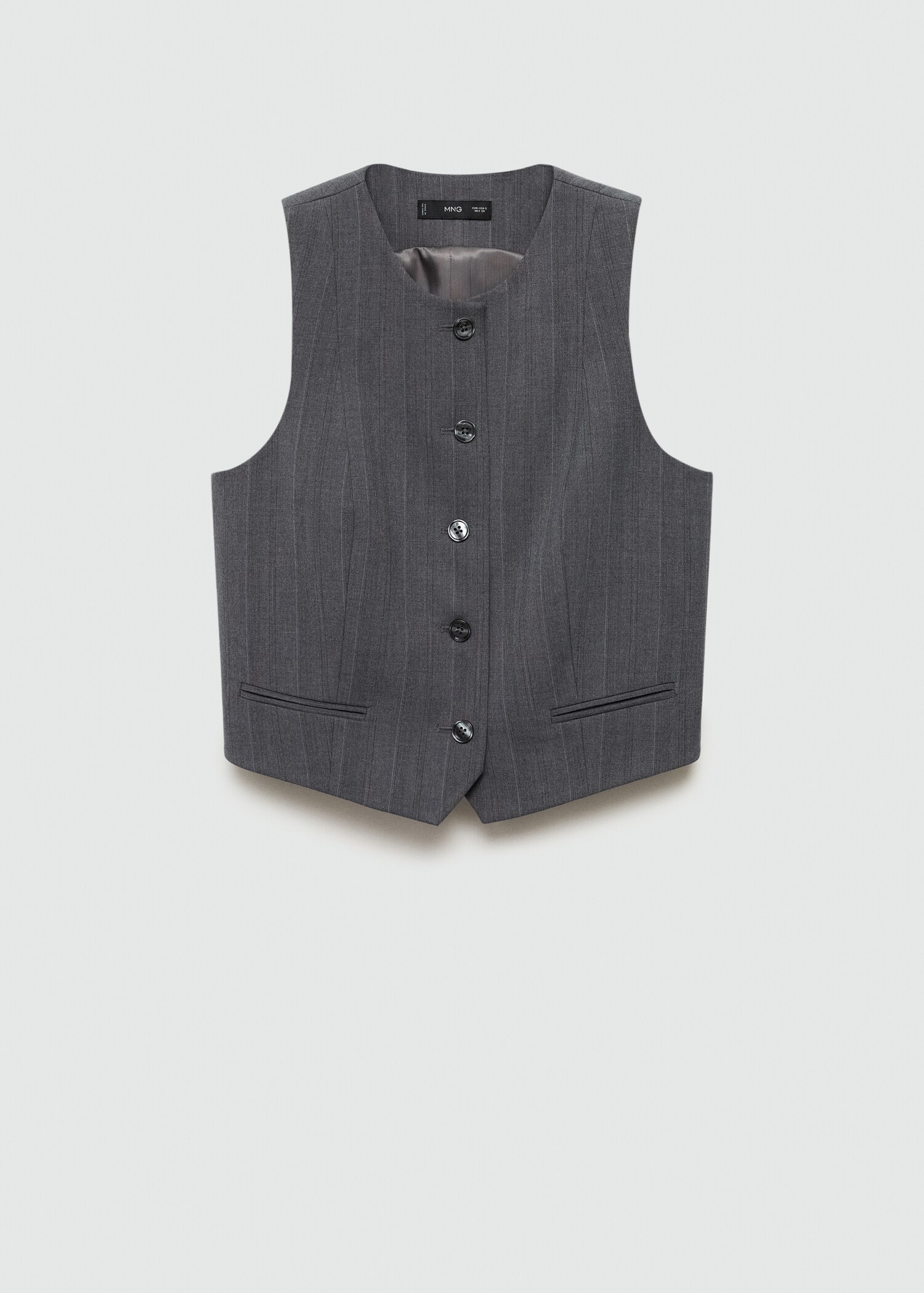 Pinstriped suit waistcoat - Article without model