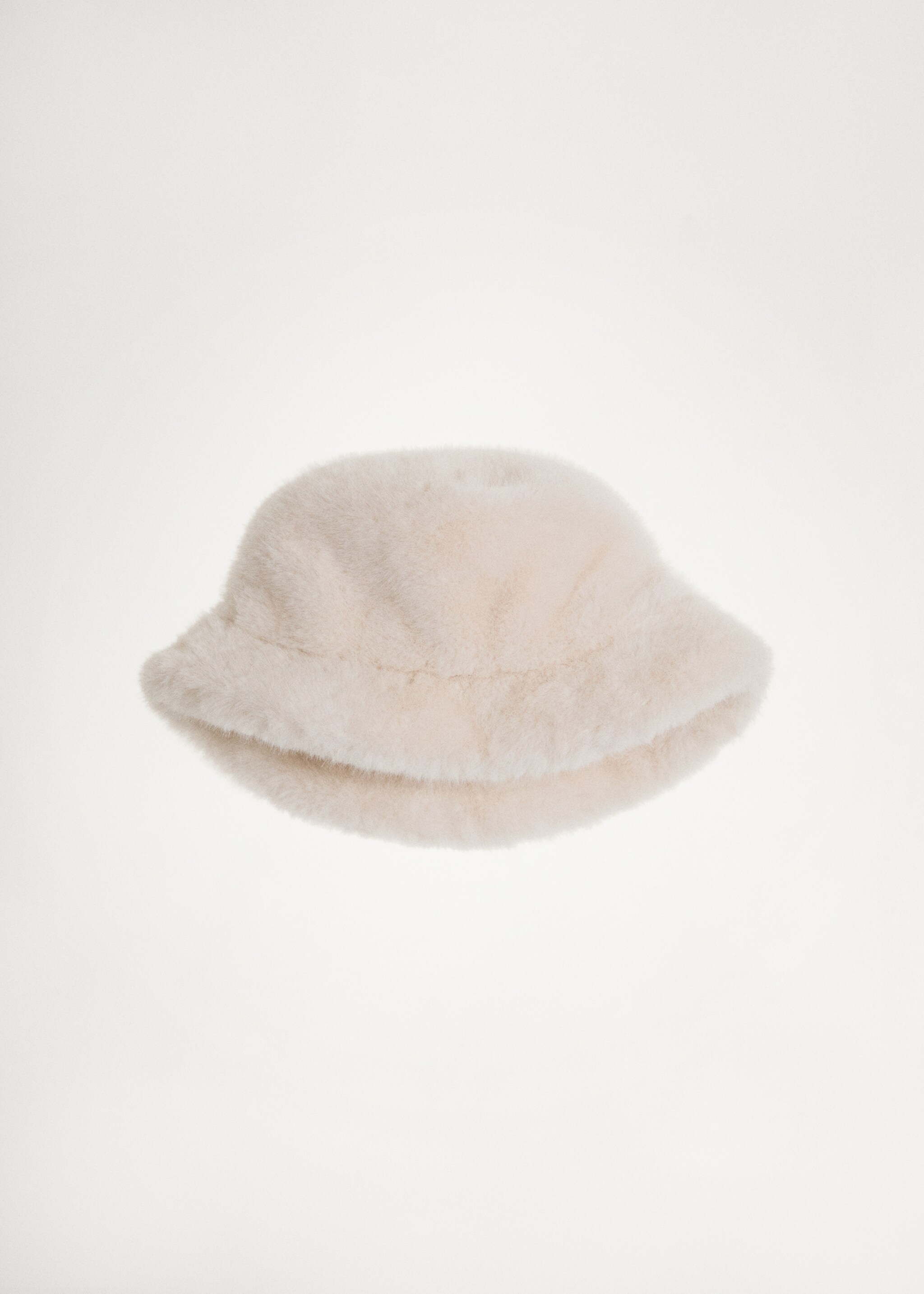 Chapéu de pescador com efeito de pelo - Pormenor do artigo 5, Castanho-médio. Ref: 77036733-00.