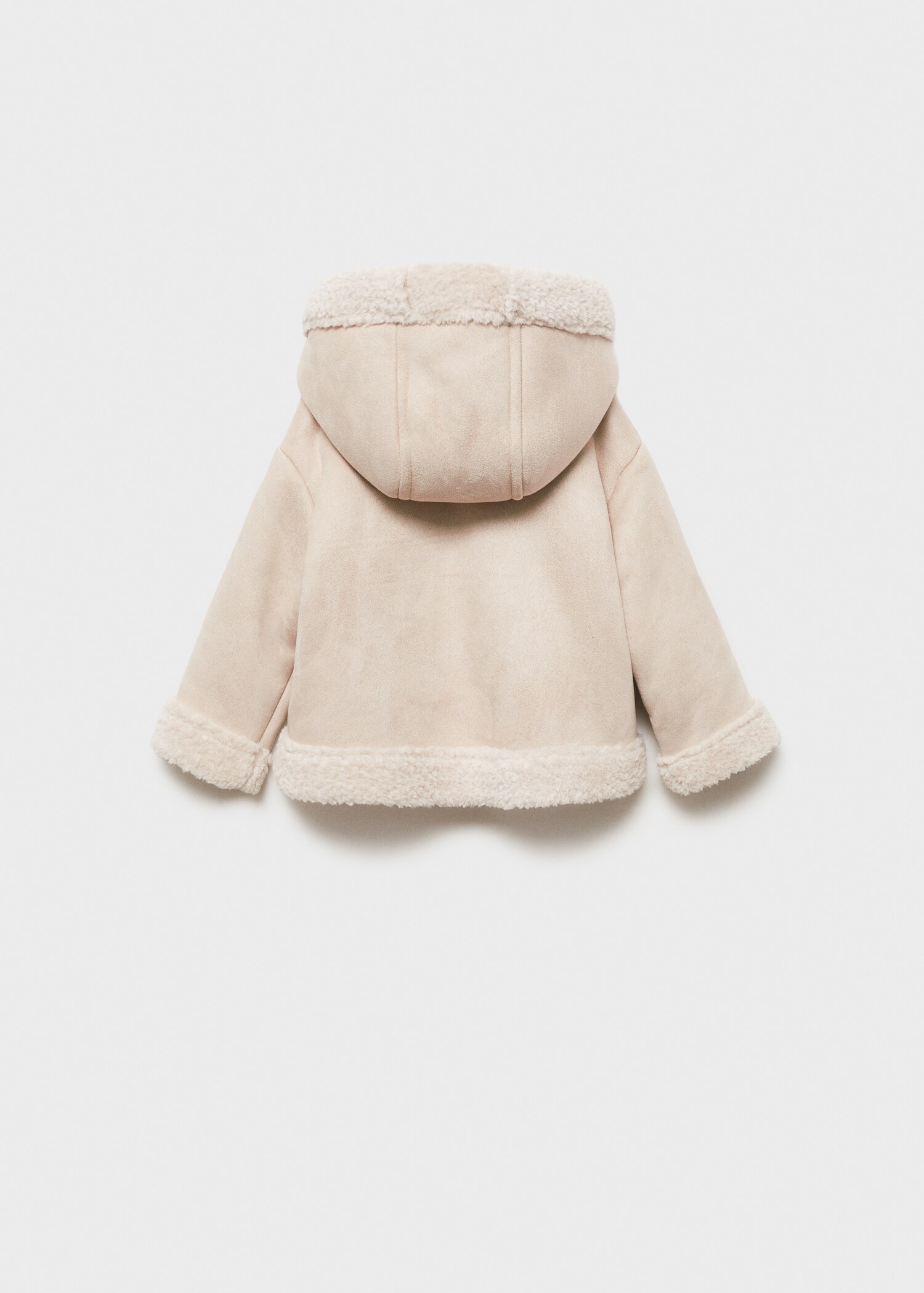 Manteau double face imitation fourrure - Verso de l’article