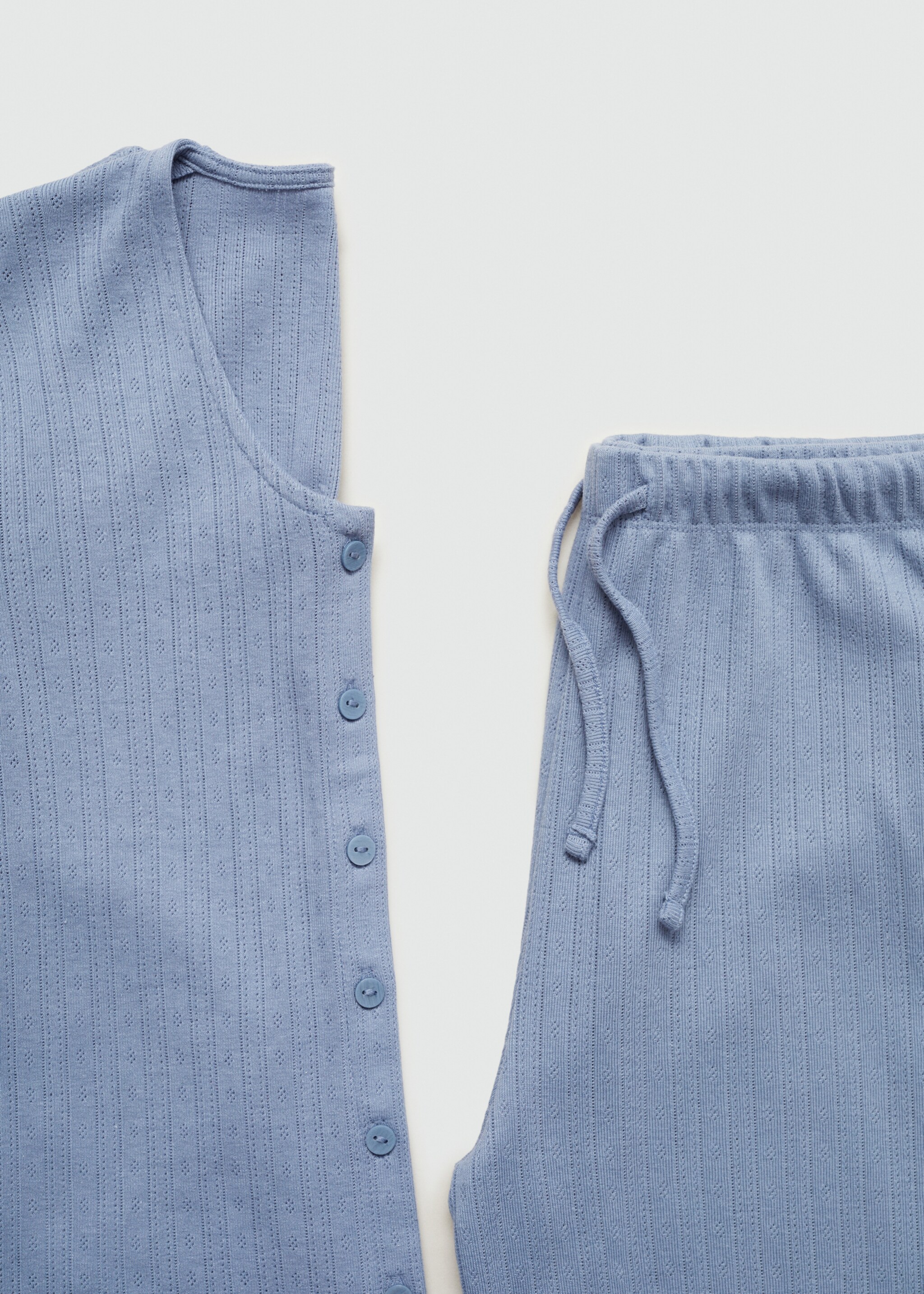 Long ribbed pyjama - Details of the article 8