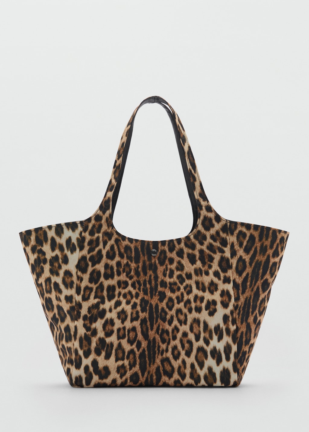 Pebbled effect shopper bag Women MANGO OUTLET USA - Main Image
