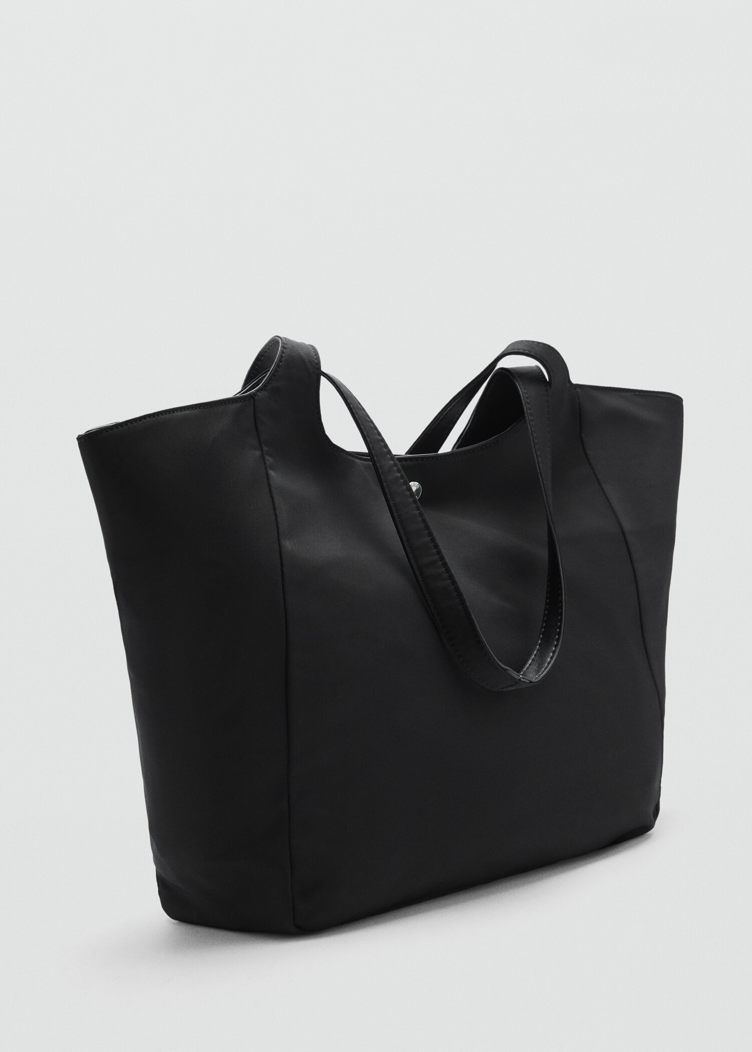 Nylon bag with double handles - Medium plane