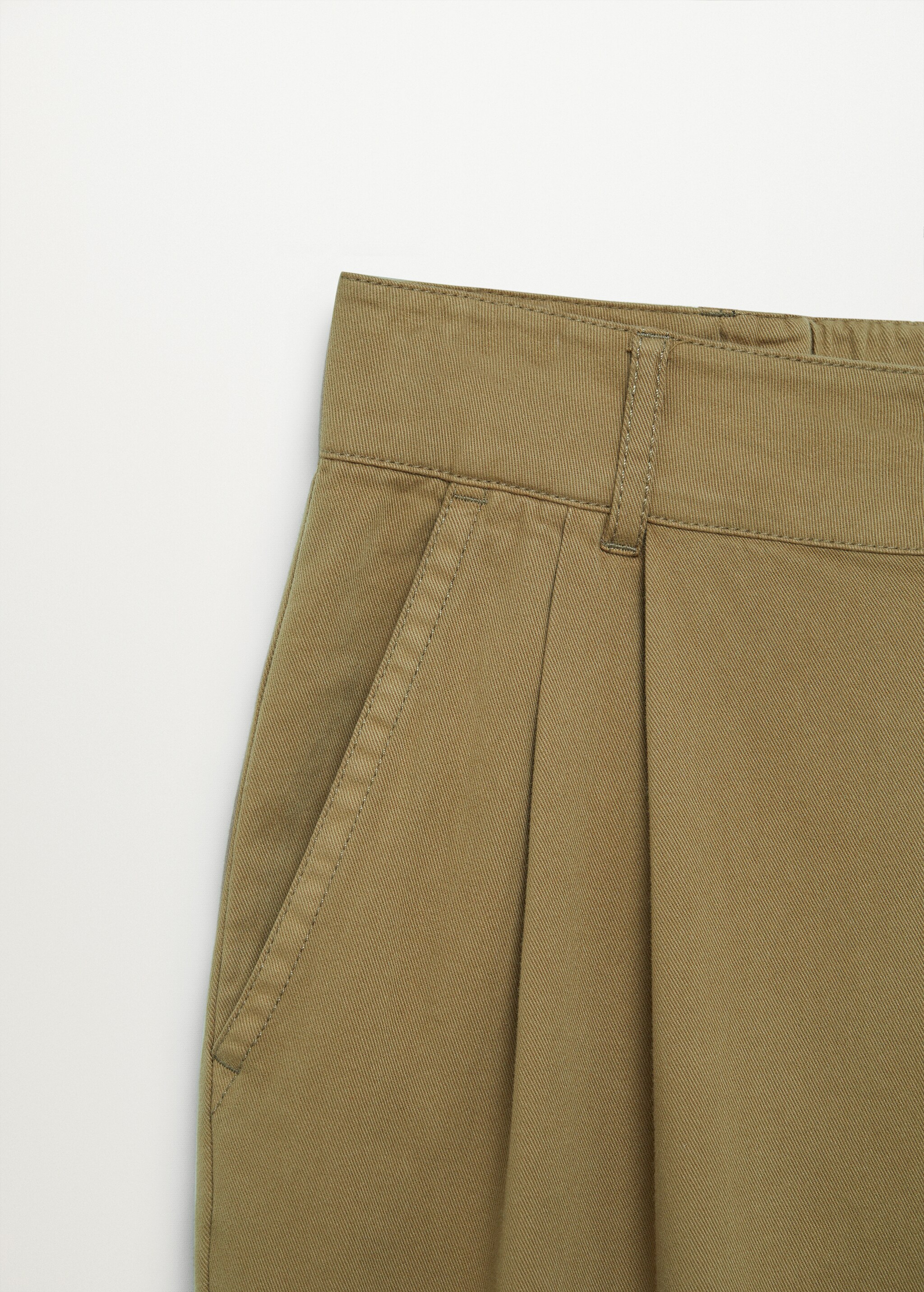 Pantalón pinzas algodón - Detalle del artículo 8
