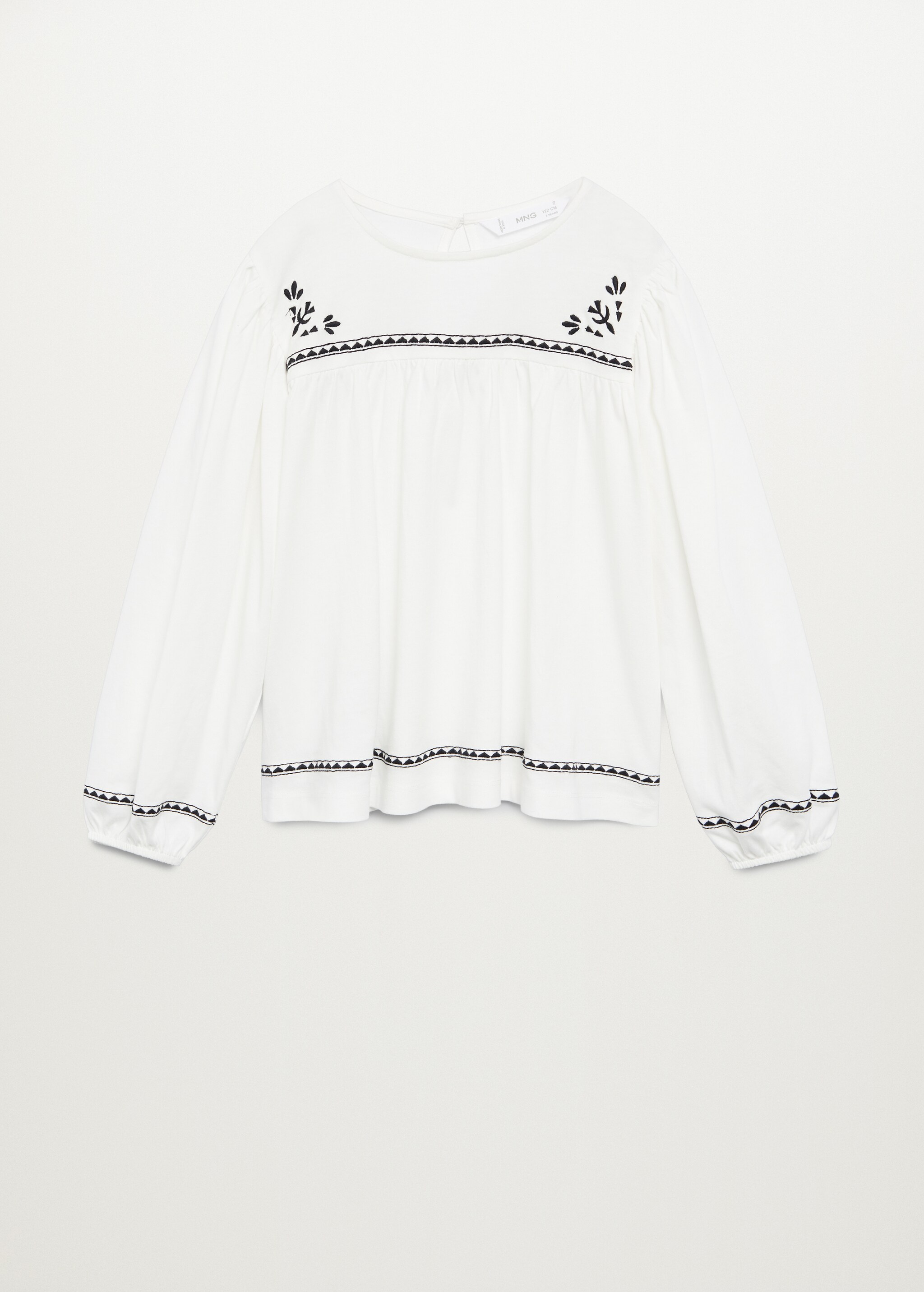 Blusa algodón bordados - Artículo sin modelo