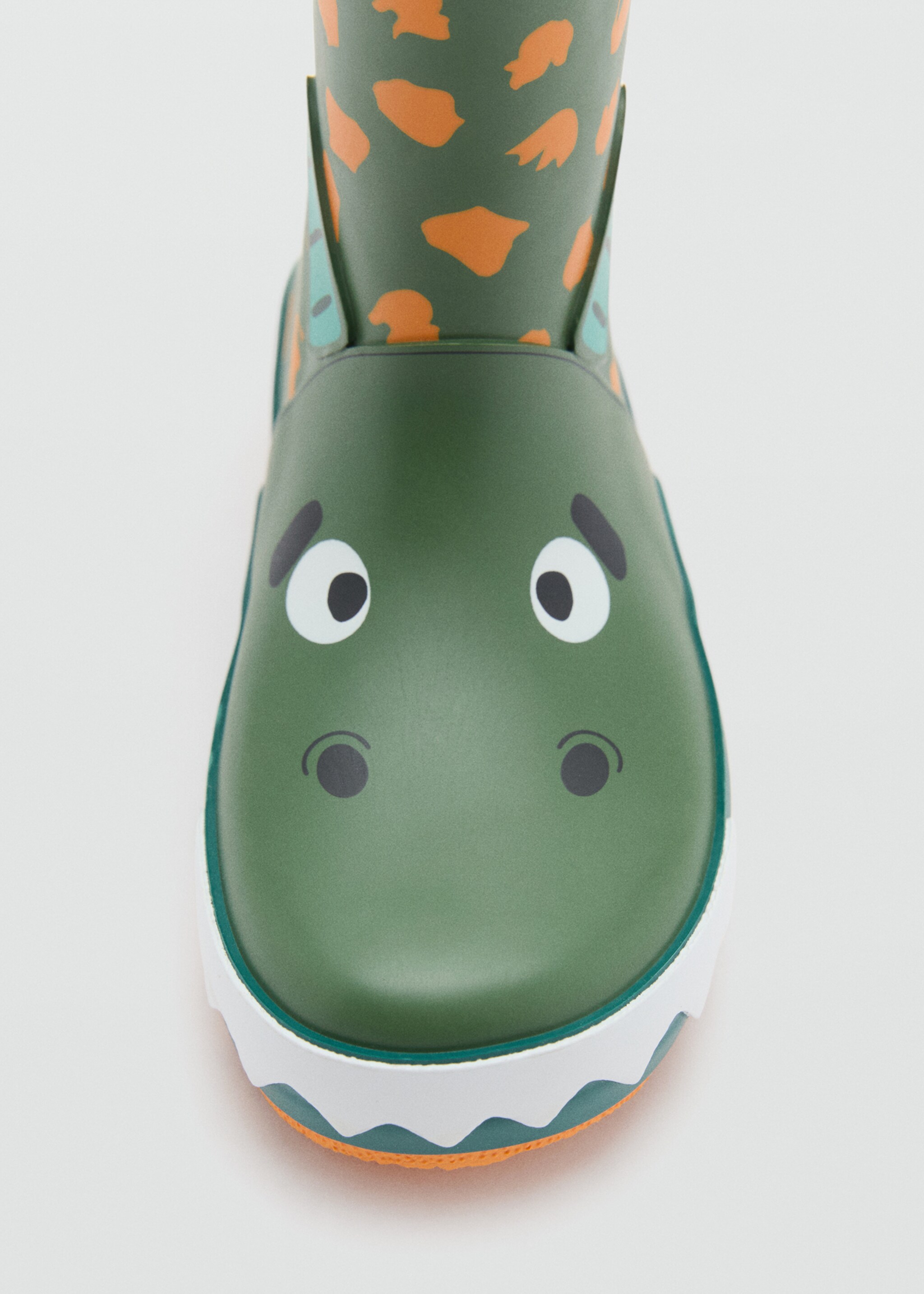 Crocodile rain boots - Details of the article 1, Green. Ref: 77037117-00.