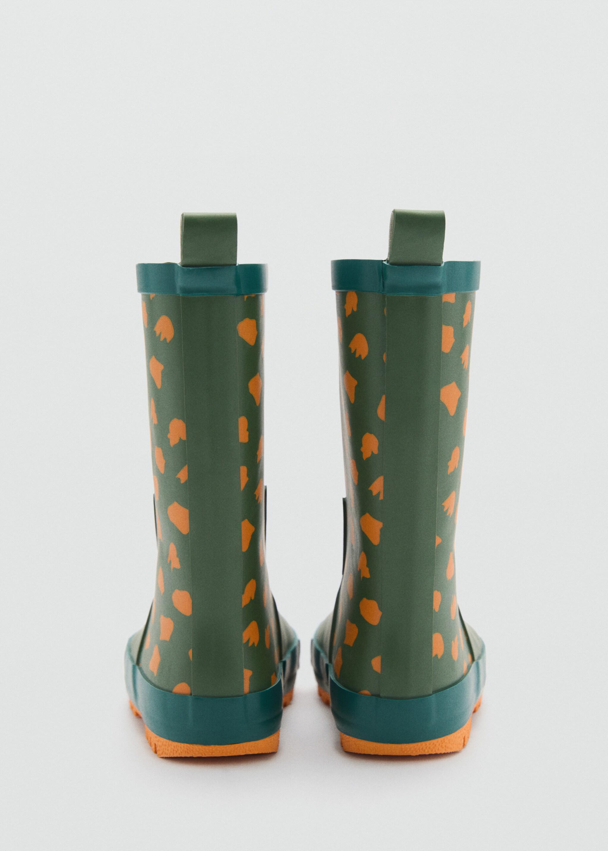 Crocodile rain boots - Details of the article 2, Green. Ref: 77037117-00.