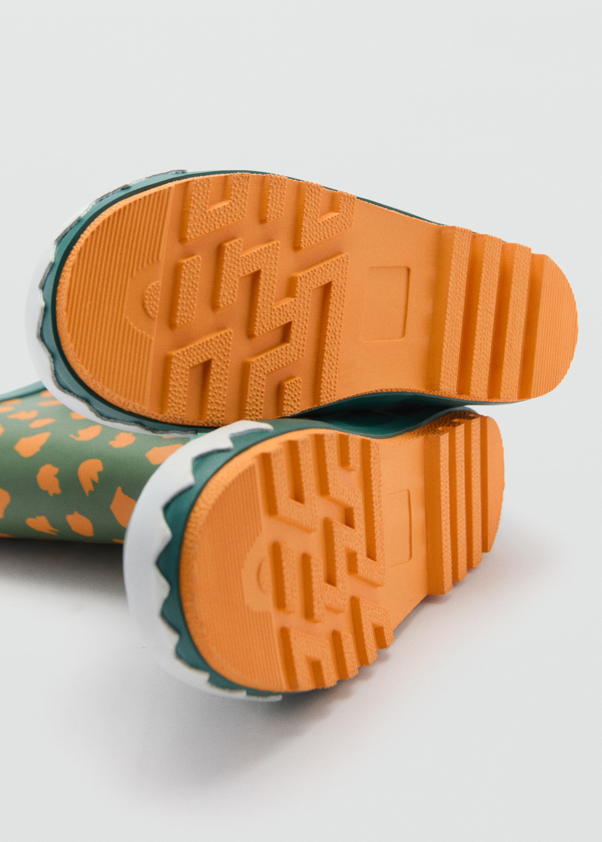 Crocodile rain boots - Details of the article 3, Green. Ref: 77037117-00.
