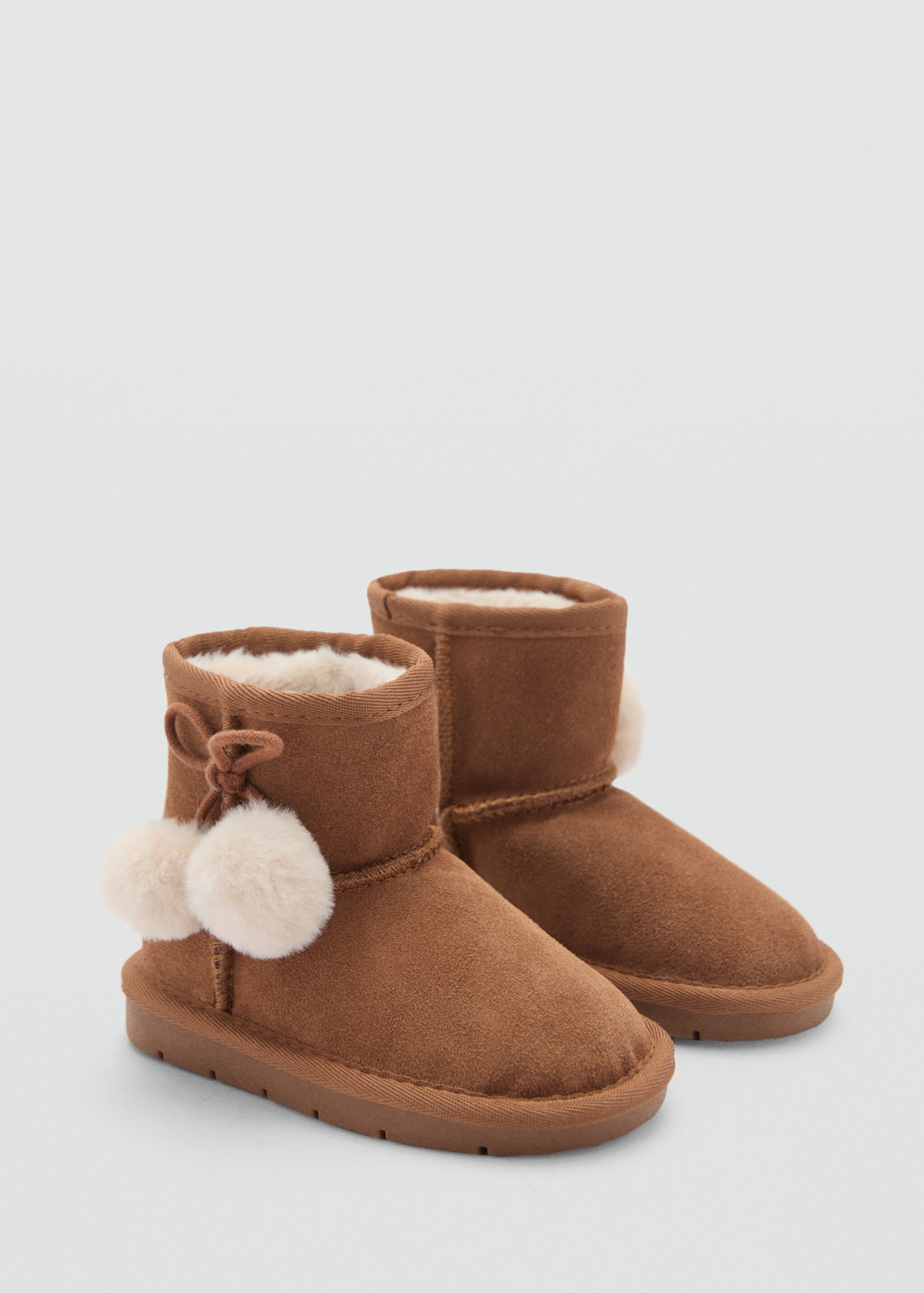 Low-cut leather boots - Medium plane, Medium Brown. Ref: 77037118-00.