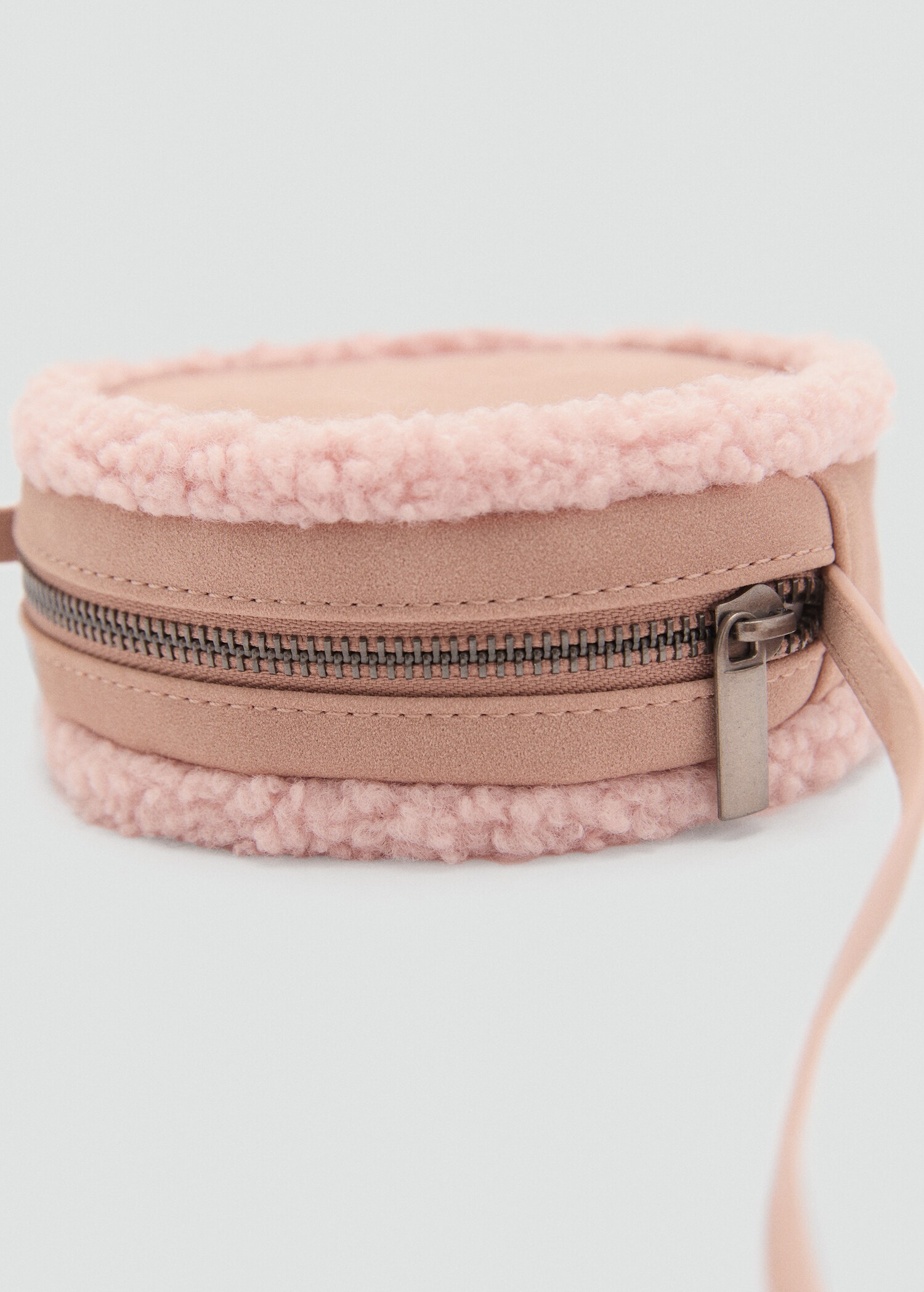 Runde Tasche in Kroko-Optik - Detail des Artikels 1
