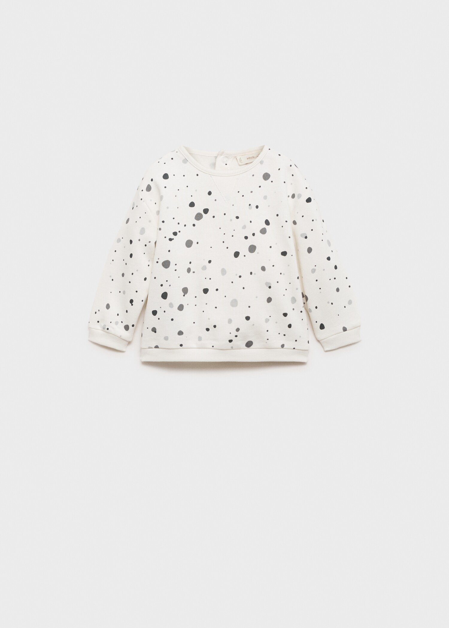 Sudadera estampado lunares - Artículo sin modelo
