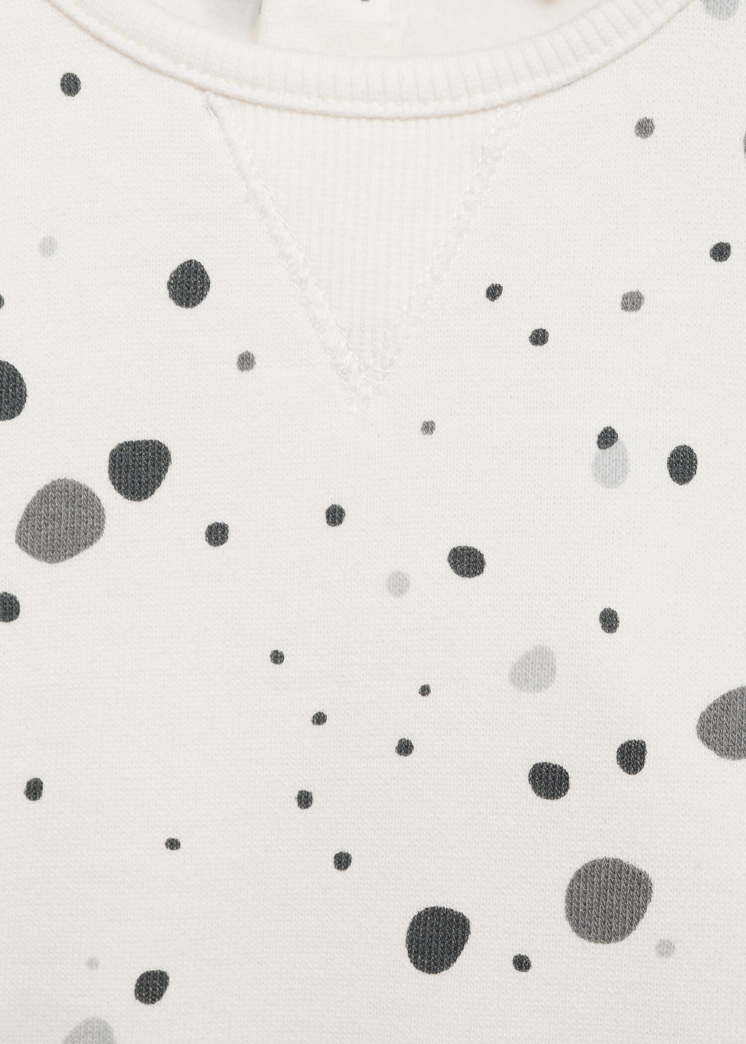 Sudadera estampado lunares - Detalle del artículo 8