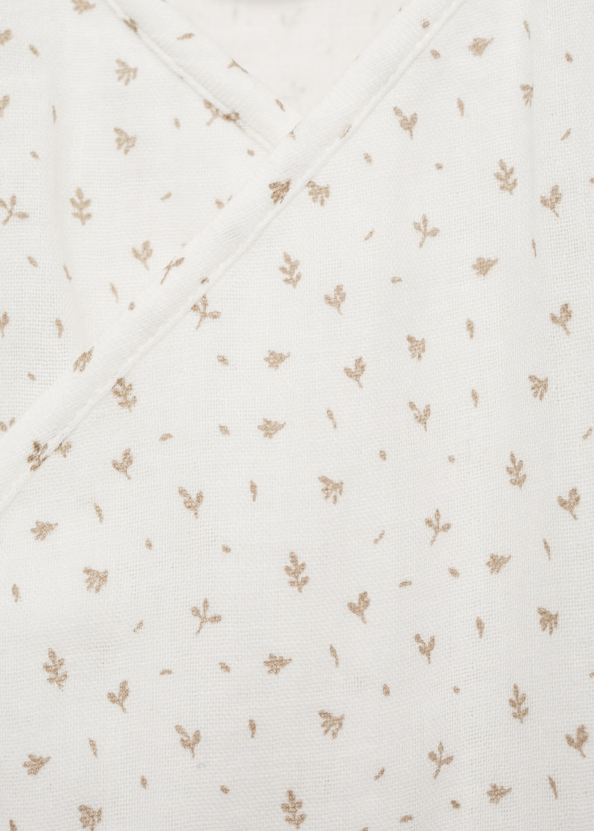 Barboteuse fleurs coton - Détail de l'article 0