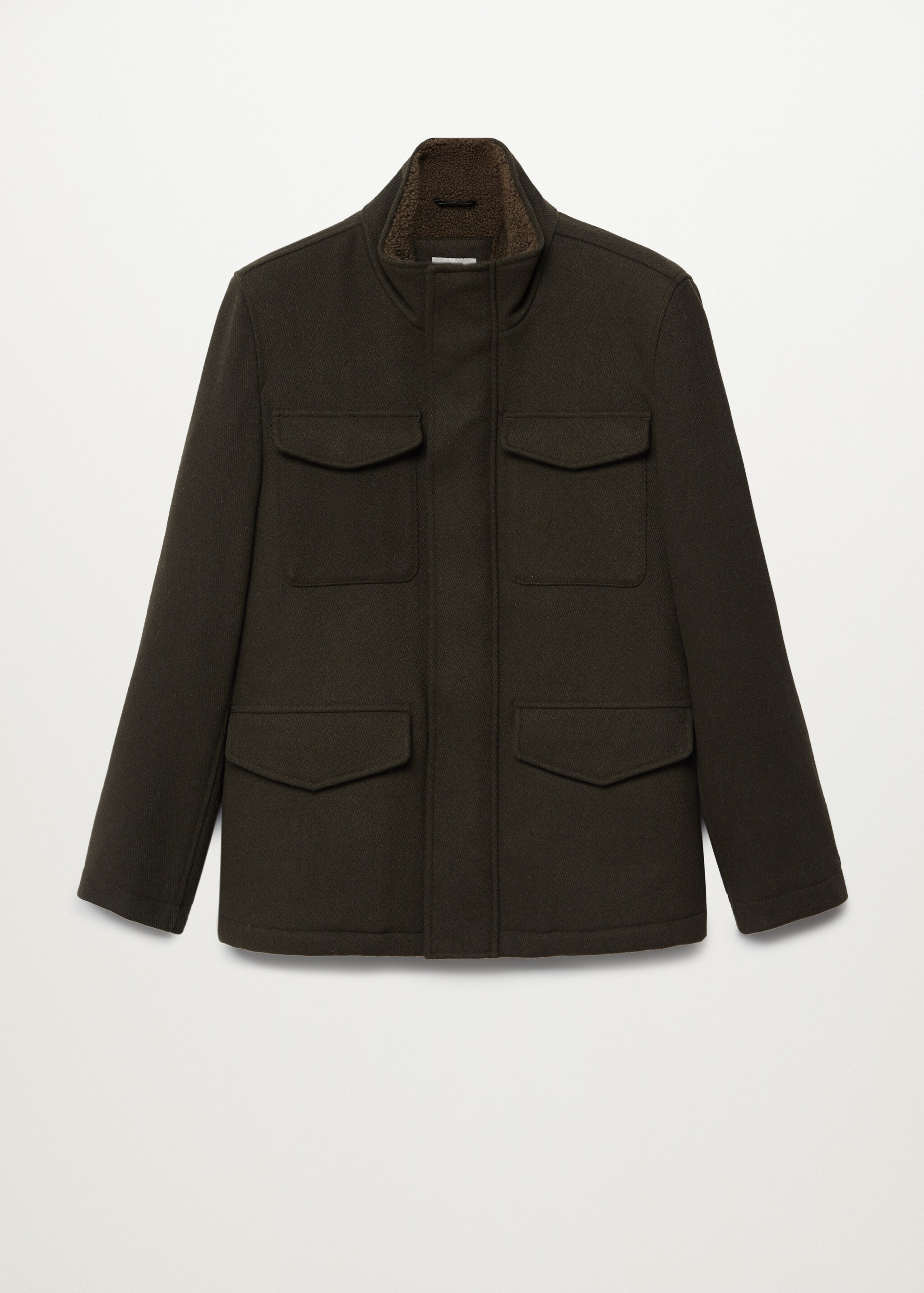 Chaquetón lana reciclada - Artículo sin modelo
