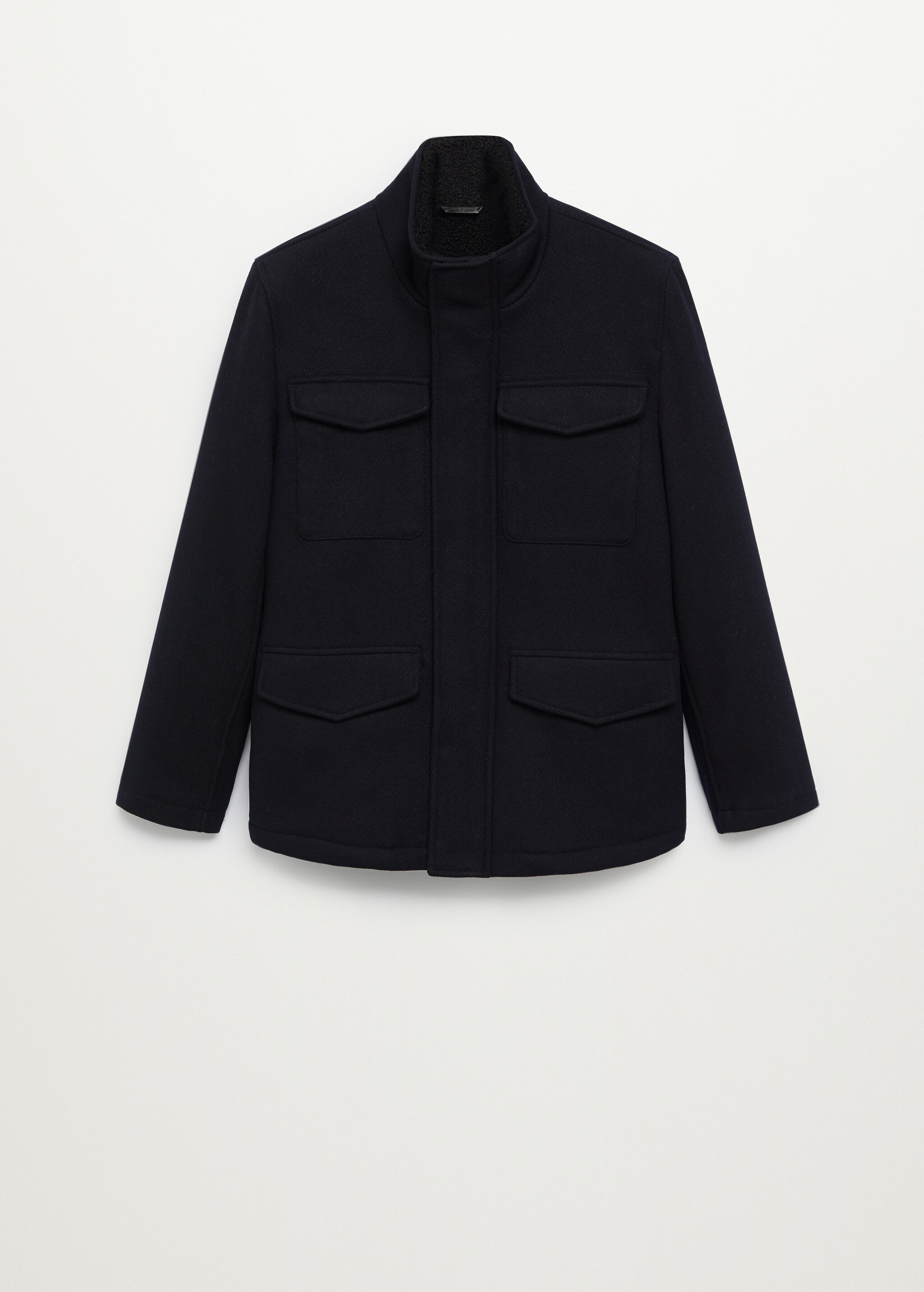 Chaquetón lana reciclada - Artículo sin modelo