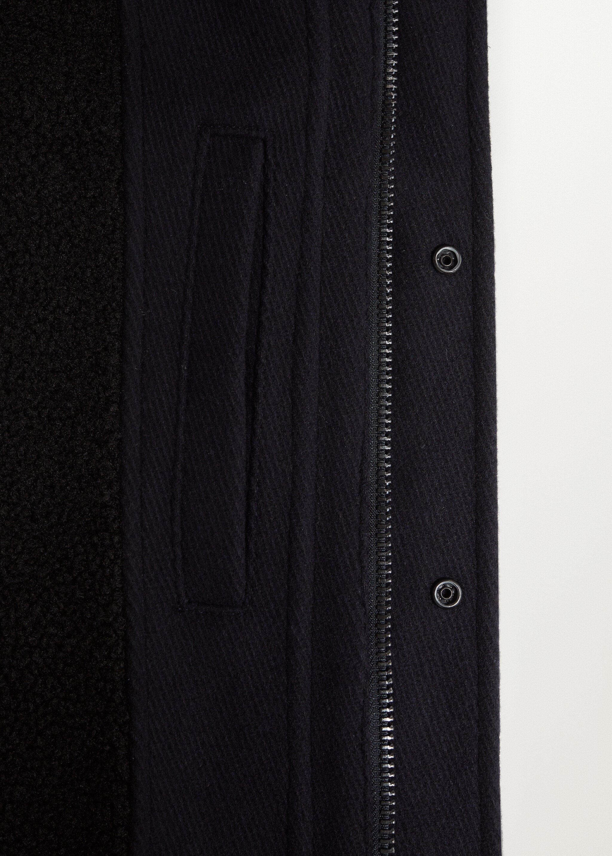 Chaquetón lana reciclada - Detalle del artículo 8