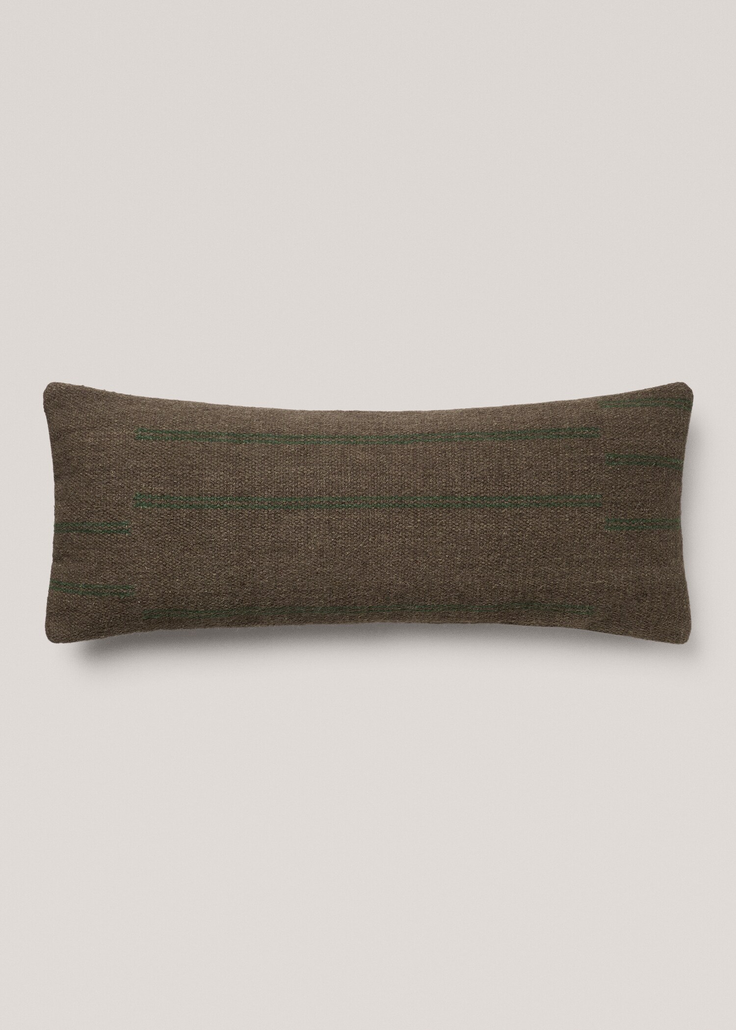 Wool and cotton cushion cover 35x90cm - Article without model