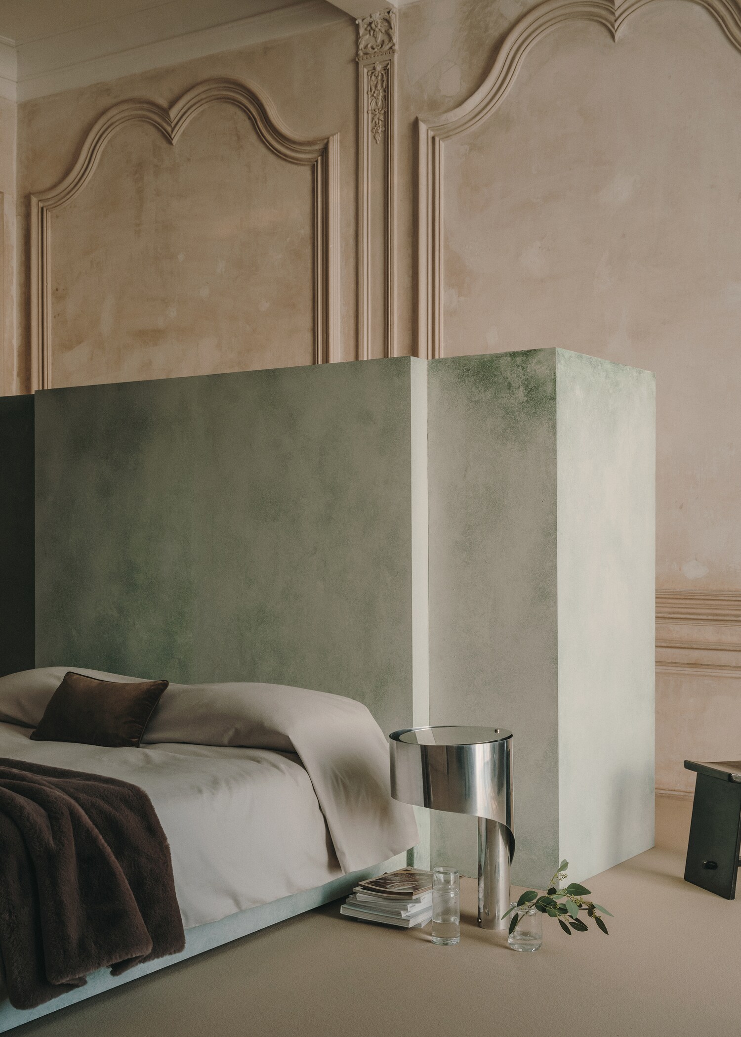 Einfarbiger Bettbezug aus Flanell für 150/160 cm Bett - Detail des Artikels 6