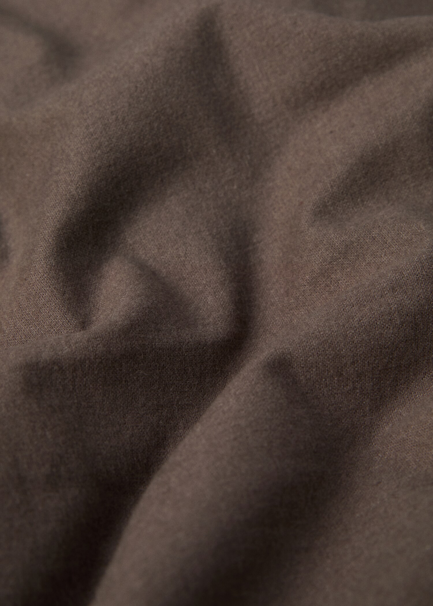 Einfarbiger Bettbezug aus Flanell für 150/160 cm Bett - Detail des Artikels 2