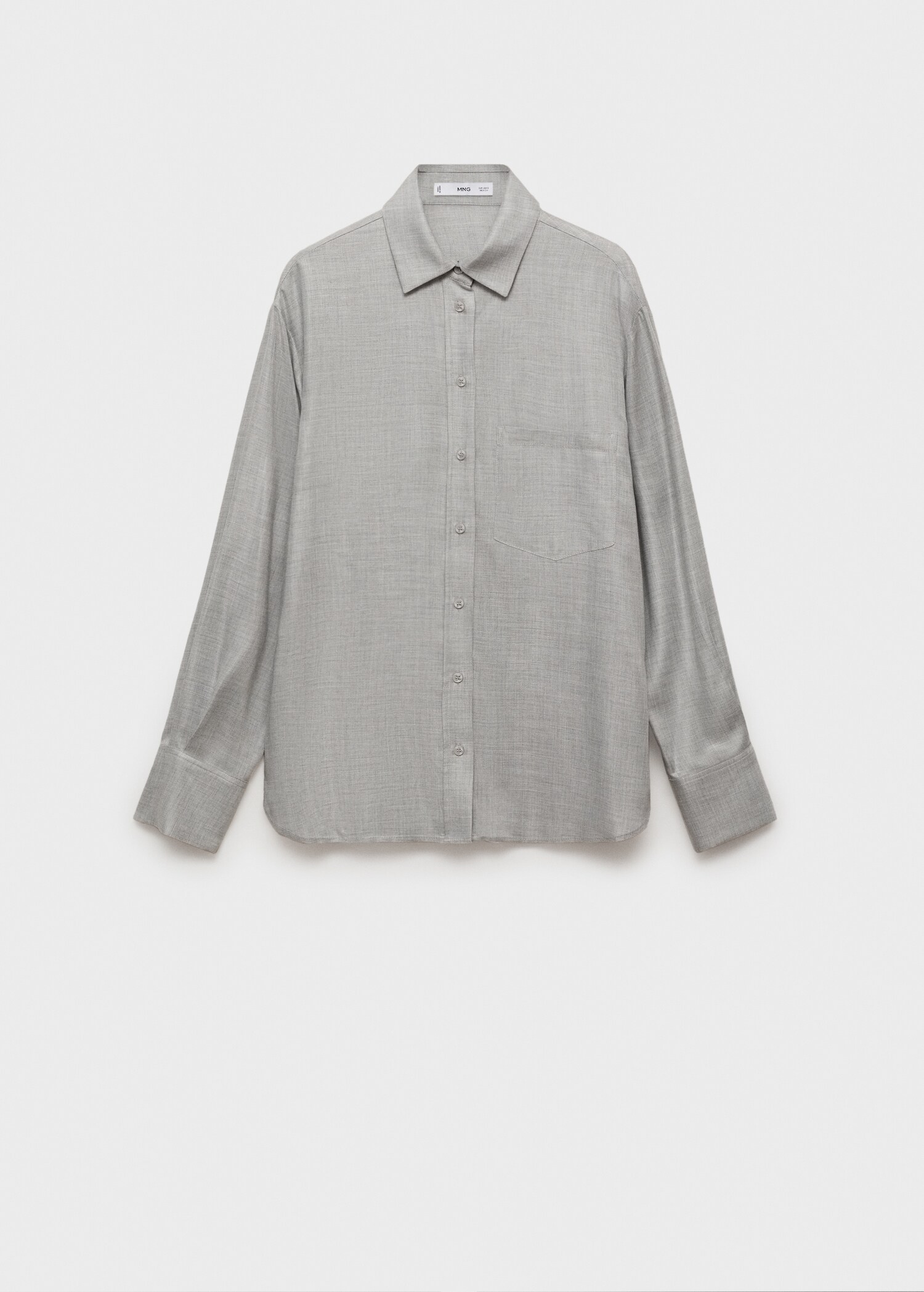 Patch pocketed shirt - Article without model