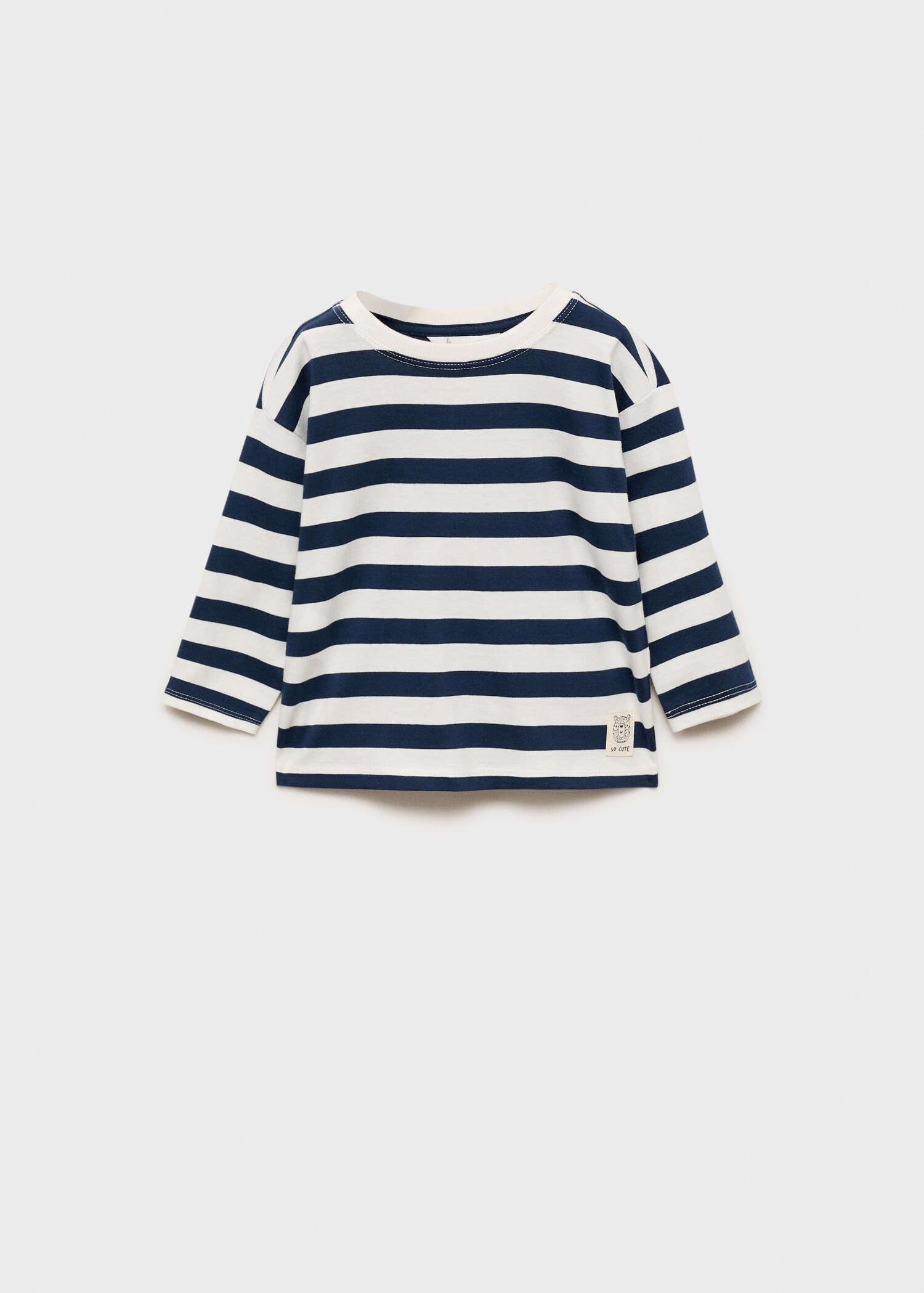 Striped long sleeves t-shirt - Article without model