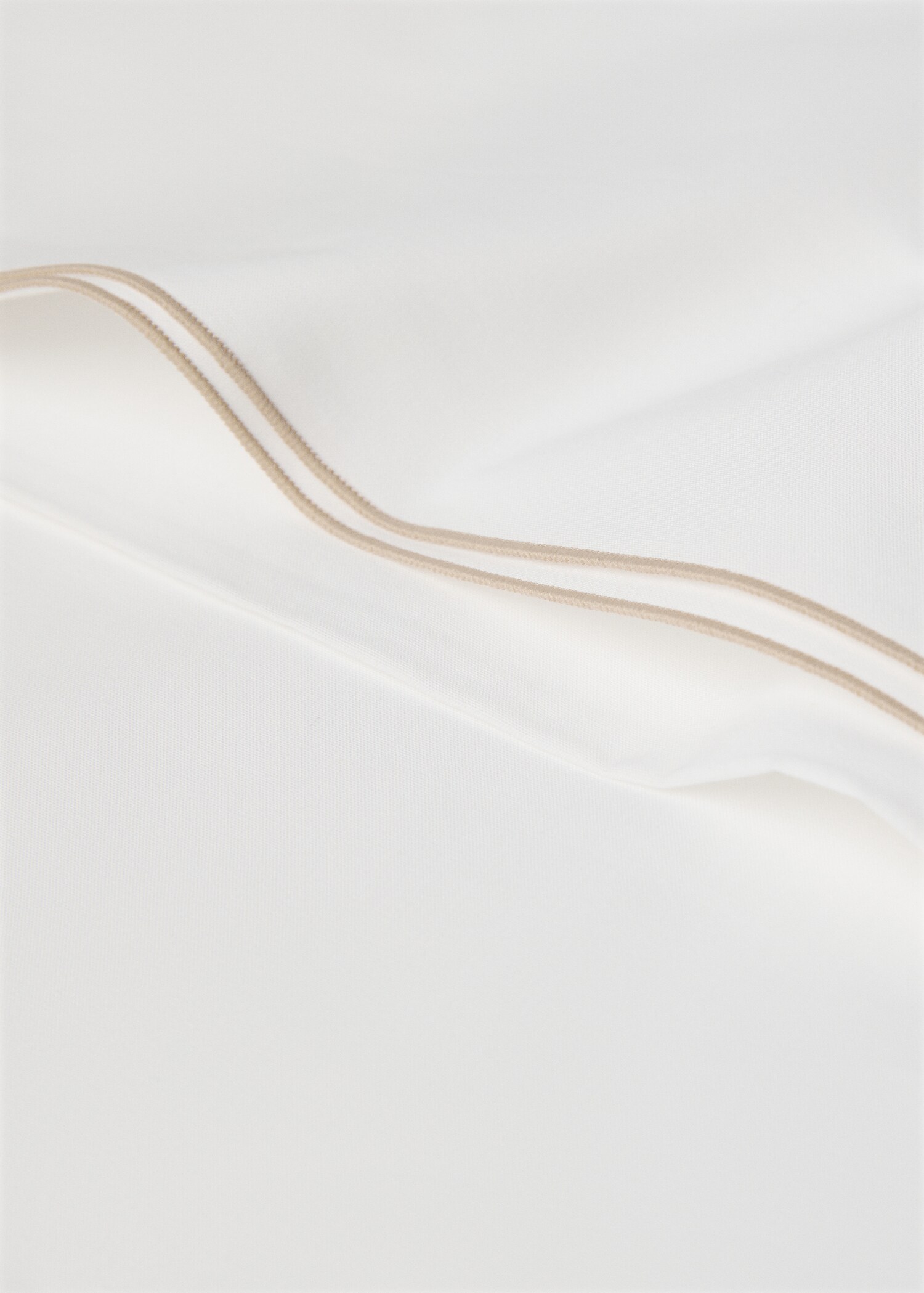 Kopfkissenbezug mit doppeltem Sticksaum 50 x 75 cm - Detail des Artikels 1