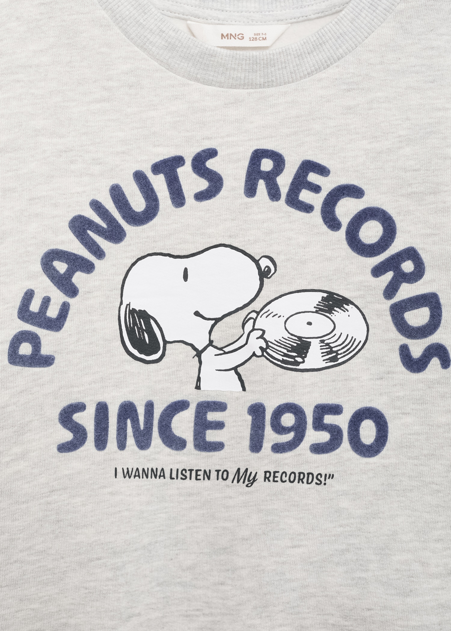 Sudadera estampada Snoopy Niña MANGO OUTLET - Main Image