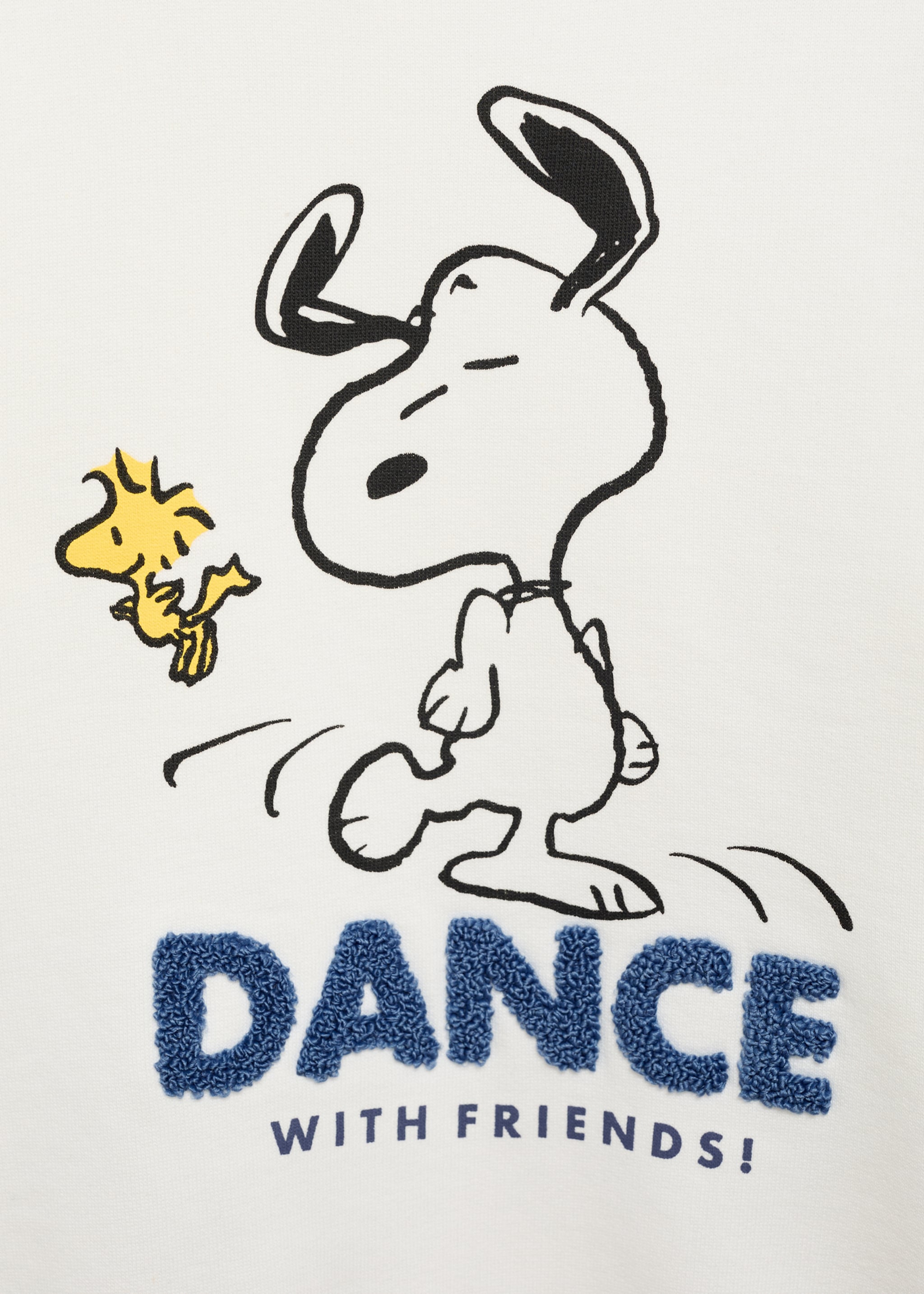 Texturált Snoopy-s pulóver - A termék adatai 8