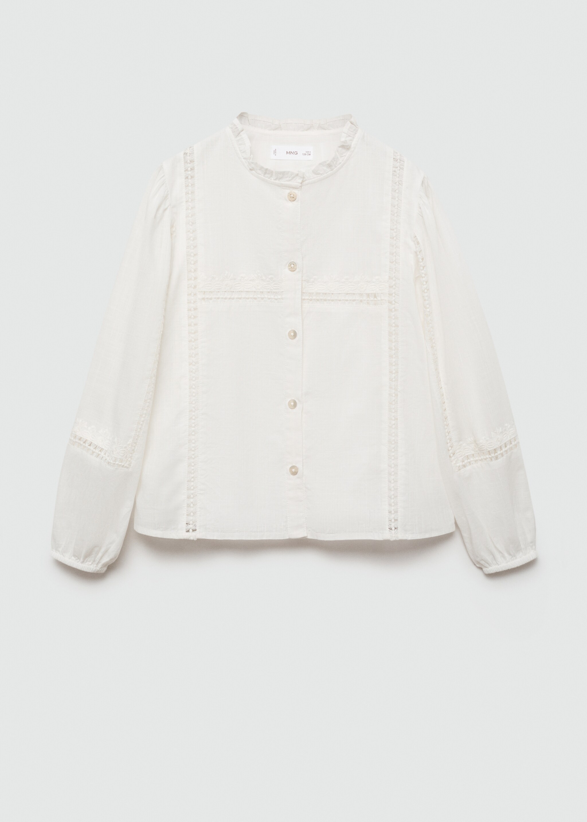 Embroidered details blouse - Article without model